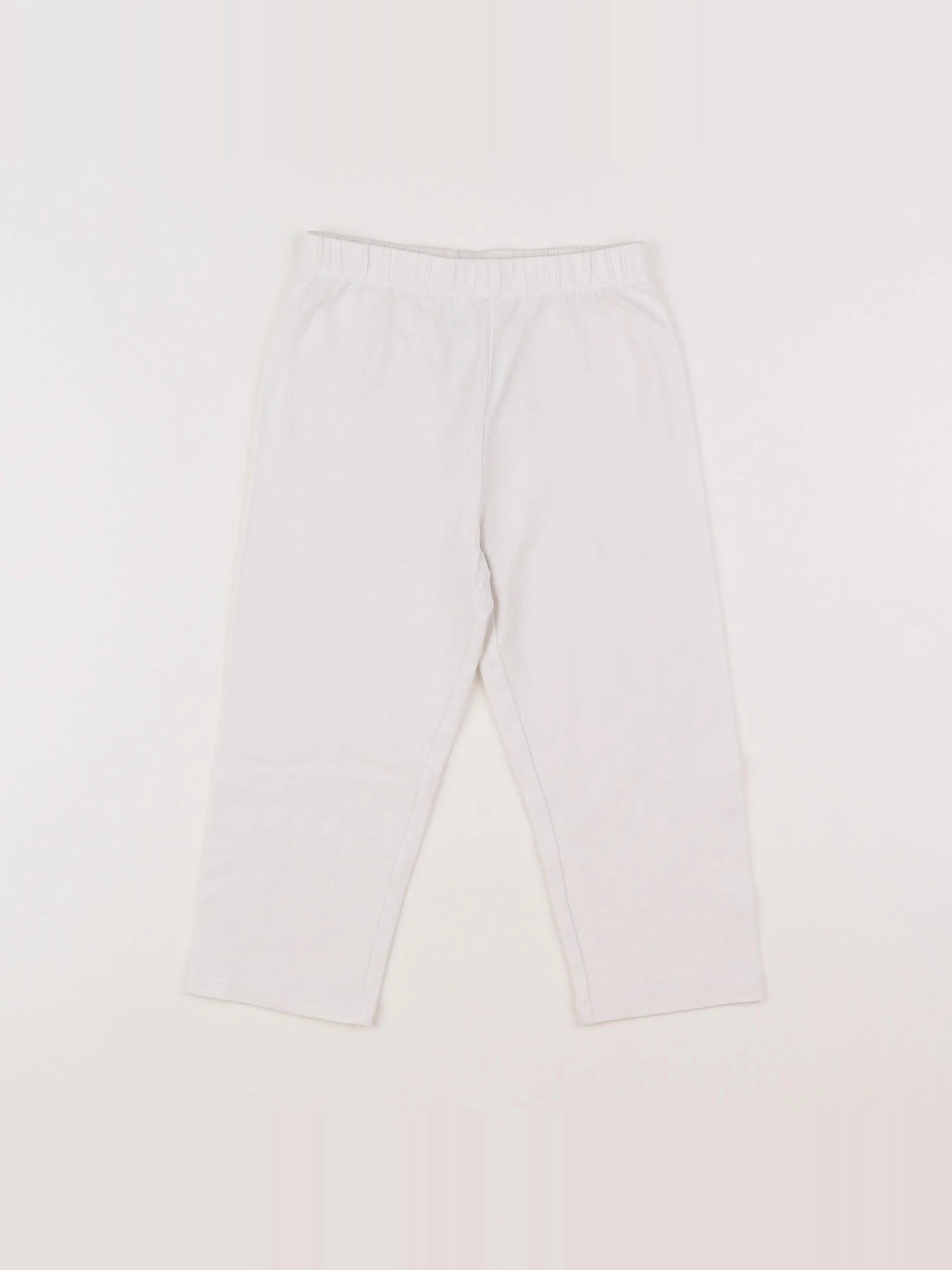 Vertbaudet - legging blanc - 8 ans
