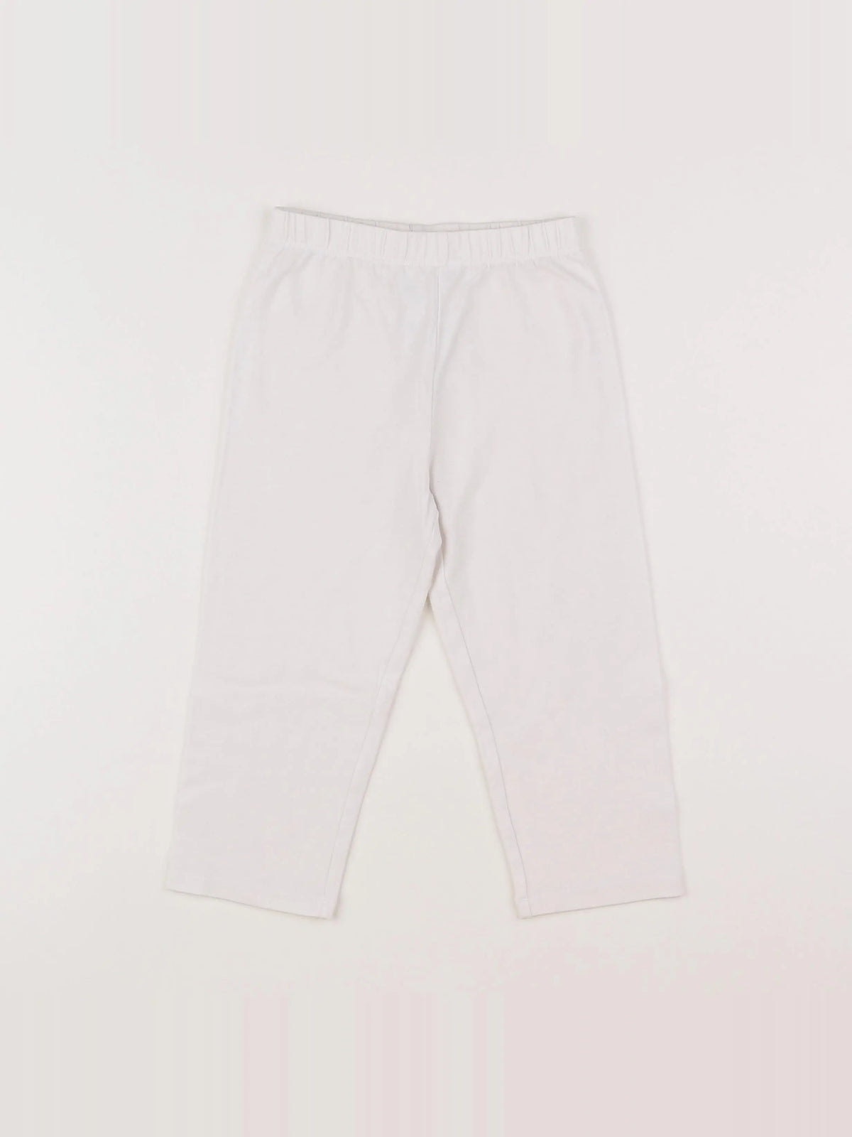 Vertbaudet - legging blanc - 8 ans