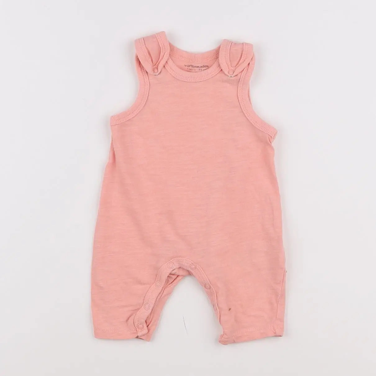Vertbaudet - salopette rose - 3 mois