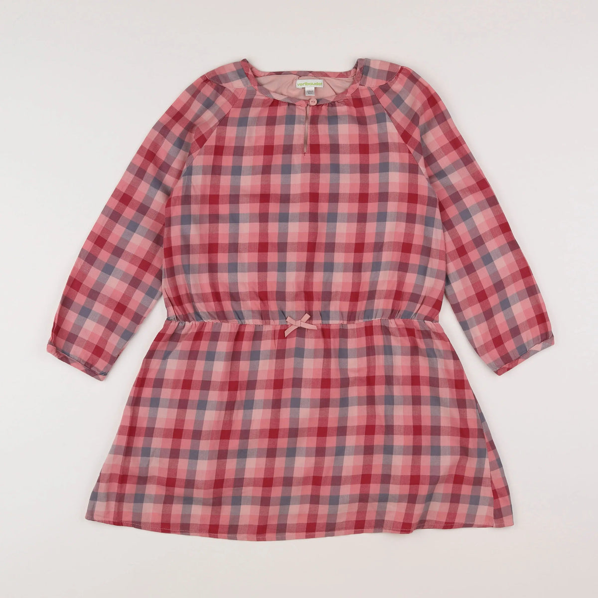 Vertbaudet - robe rose, rouge - 8 ans