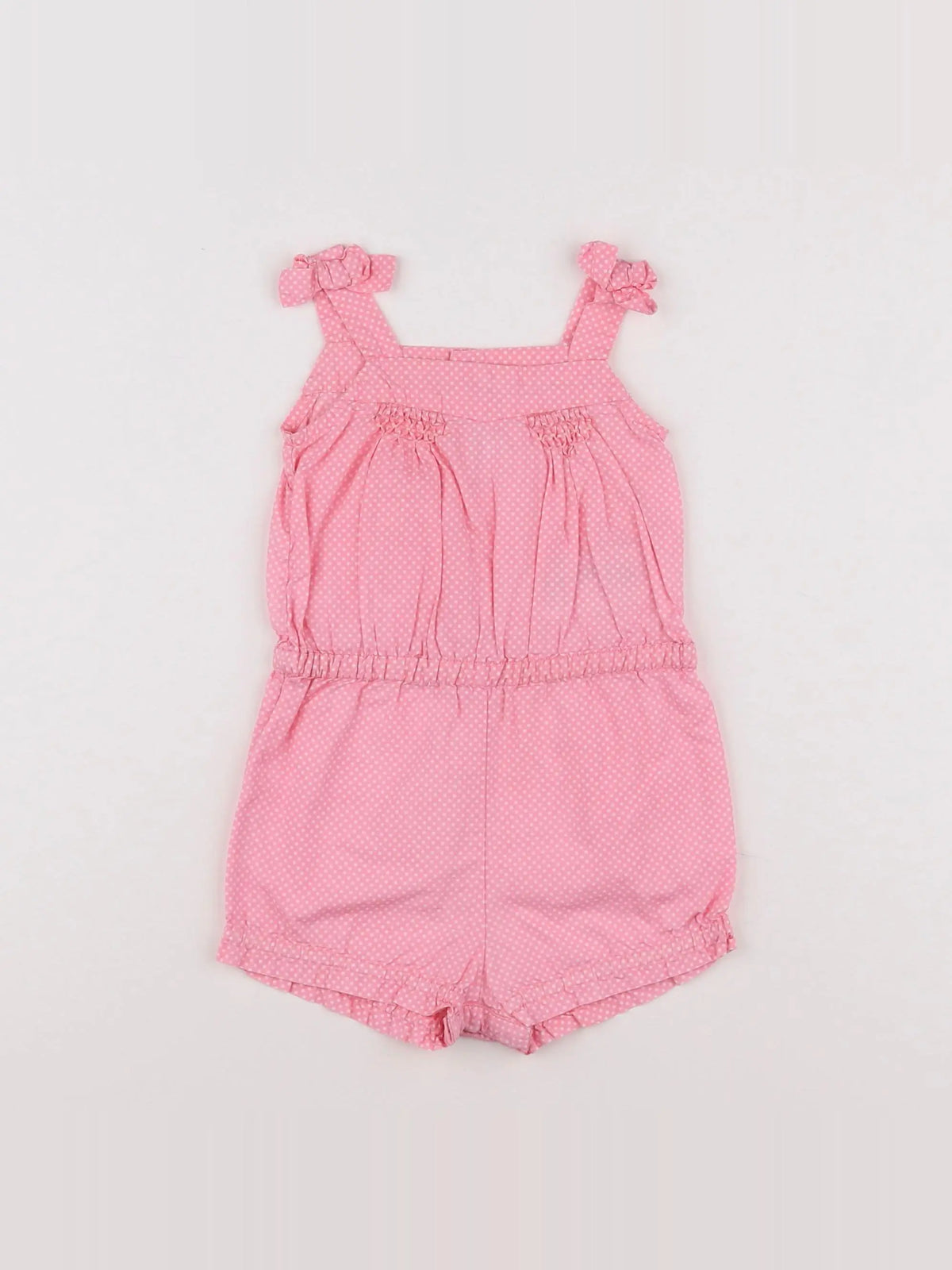 Jacadi - combinaison rose, blanc - 6 mois