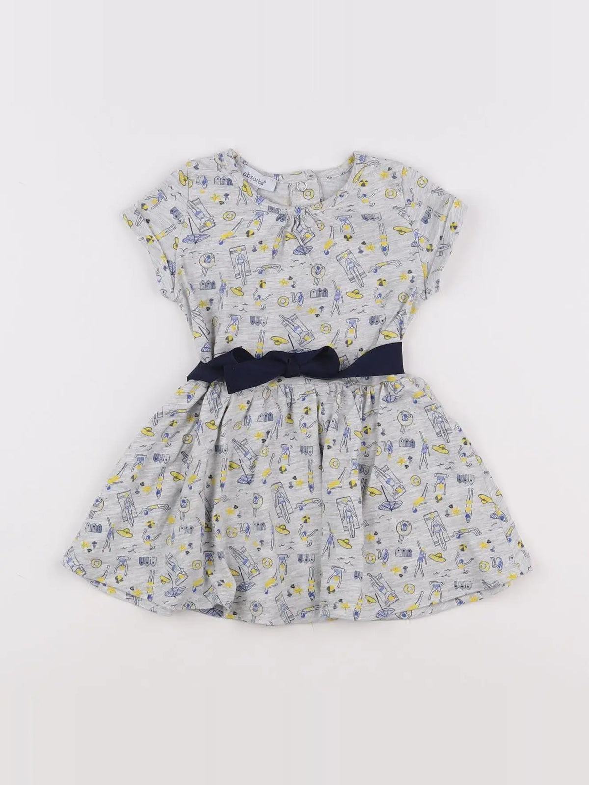 Absorba - robe gris - 2 ans