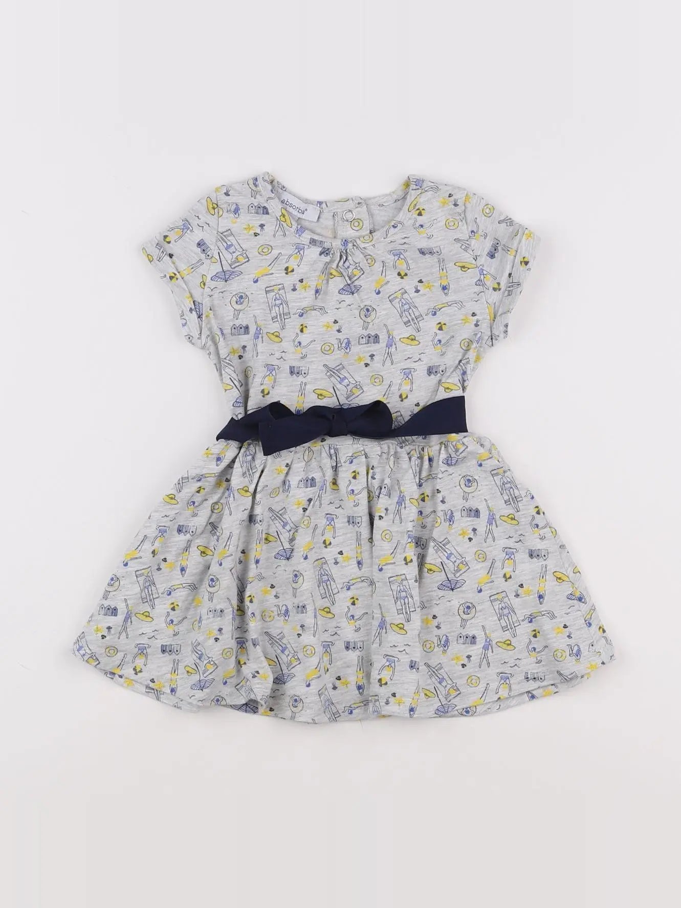 Absorba - robe gris - 2 ans