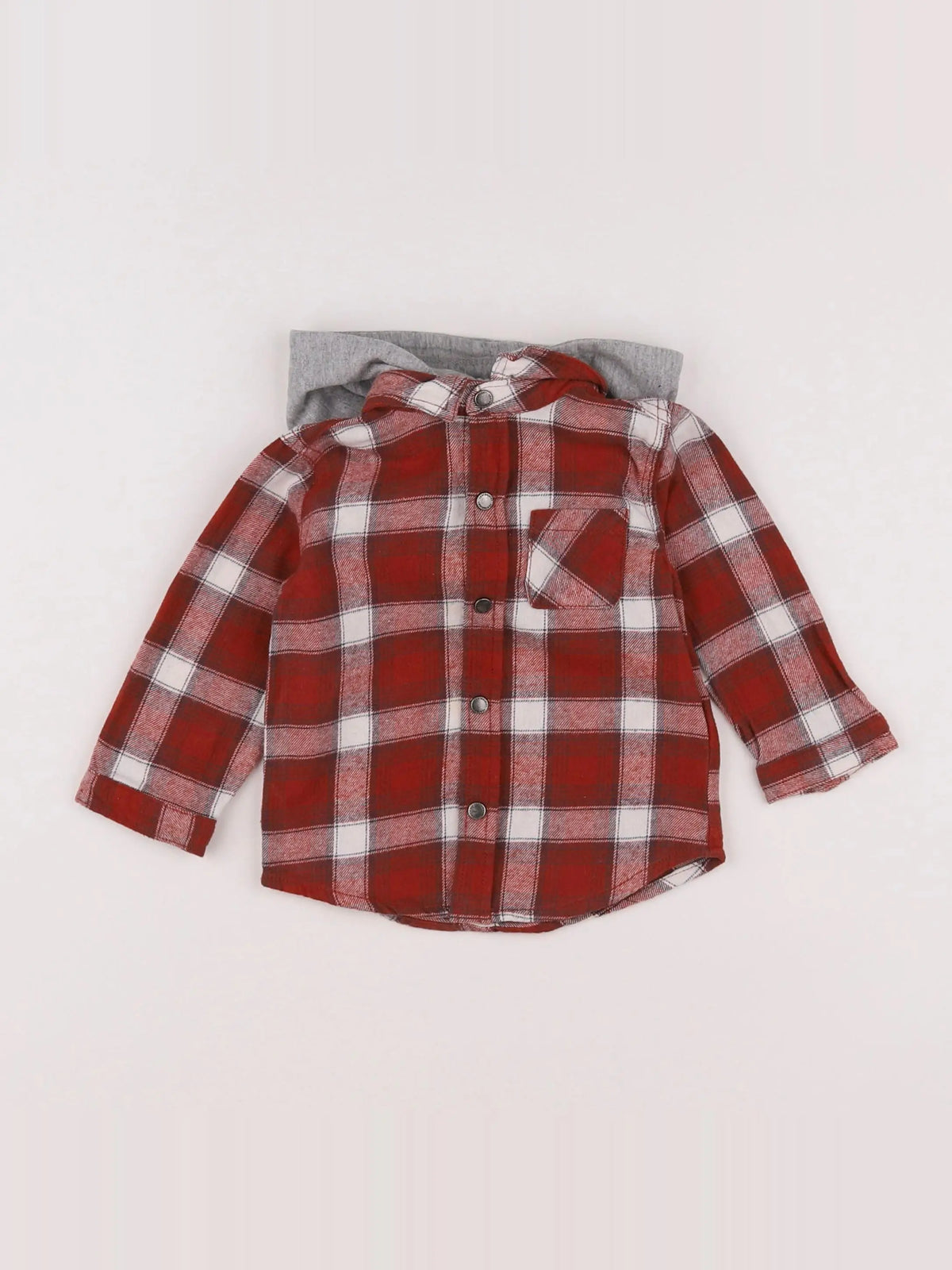 Vertbaudet - chemise multicolore - 12 mois