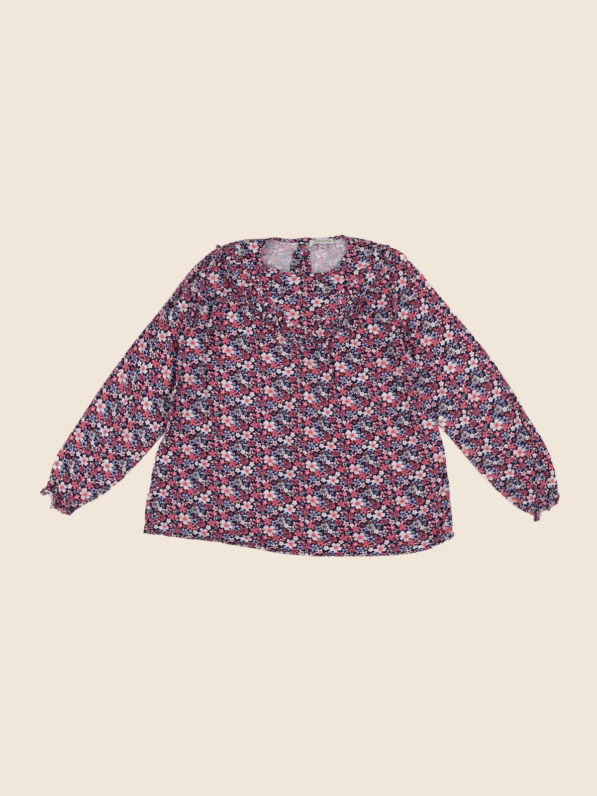 Vertbaudet - blouse multicolore - 10 ans