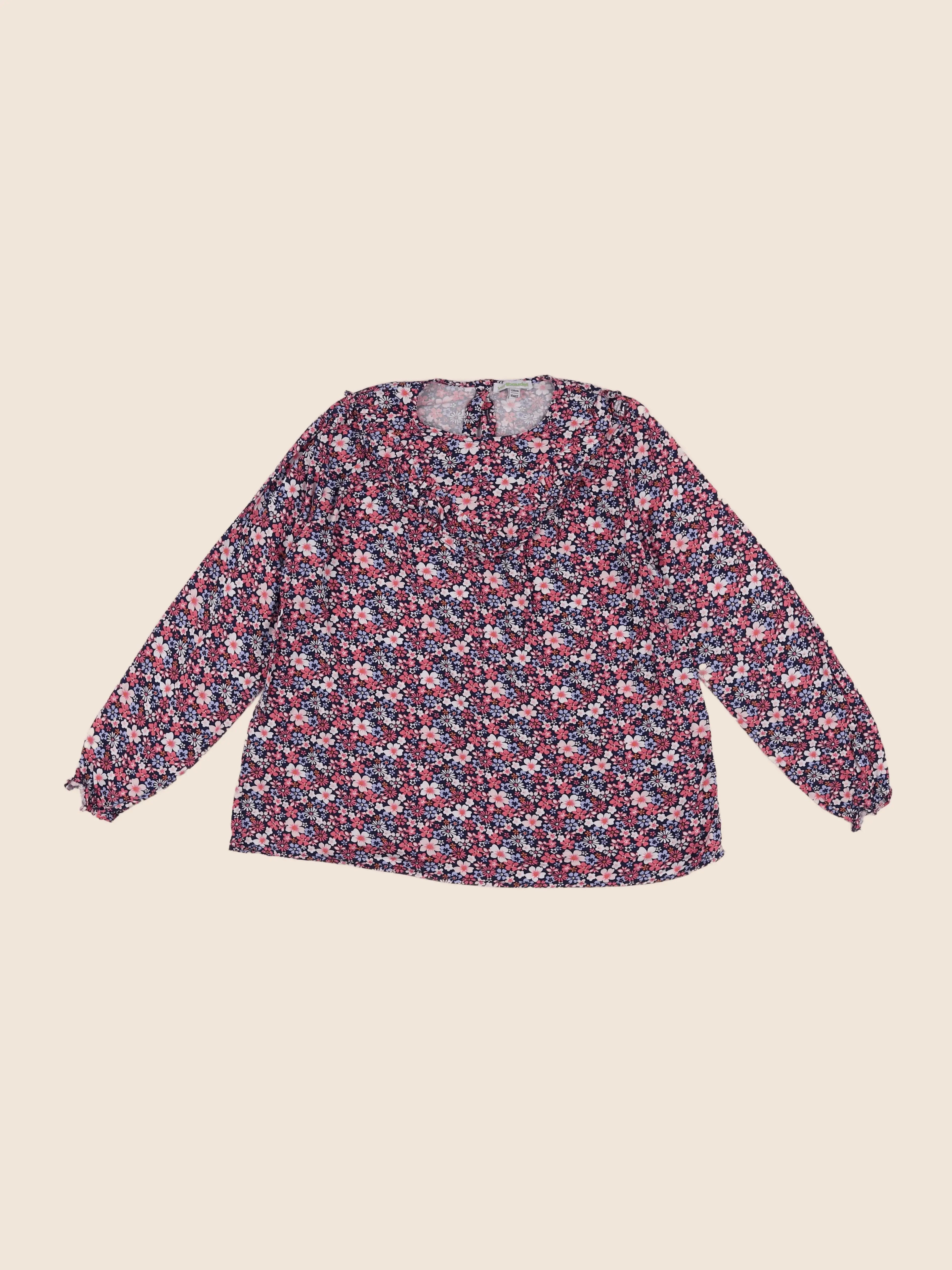 Vertbaudet - blouse multicolore - 10 ans