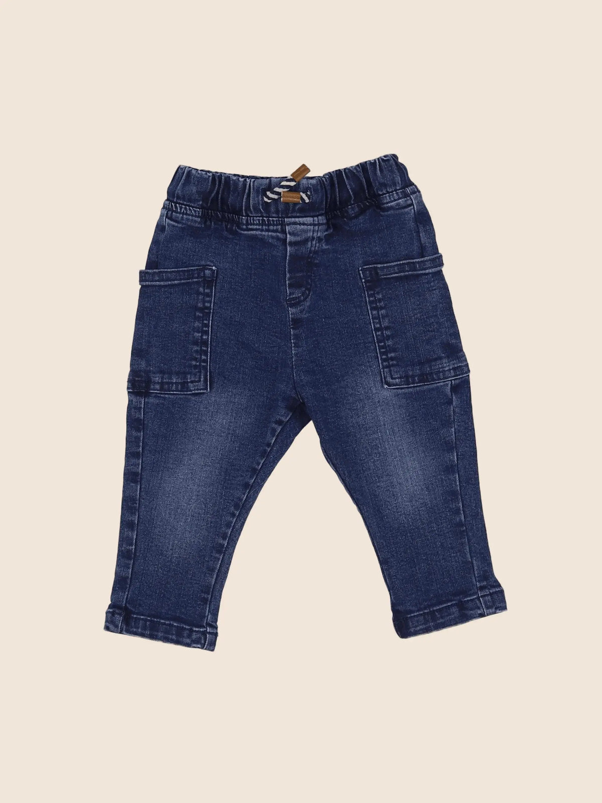 Vertbaudet - jean bleu - 9 mois