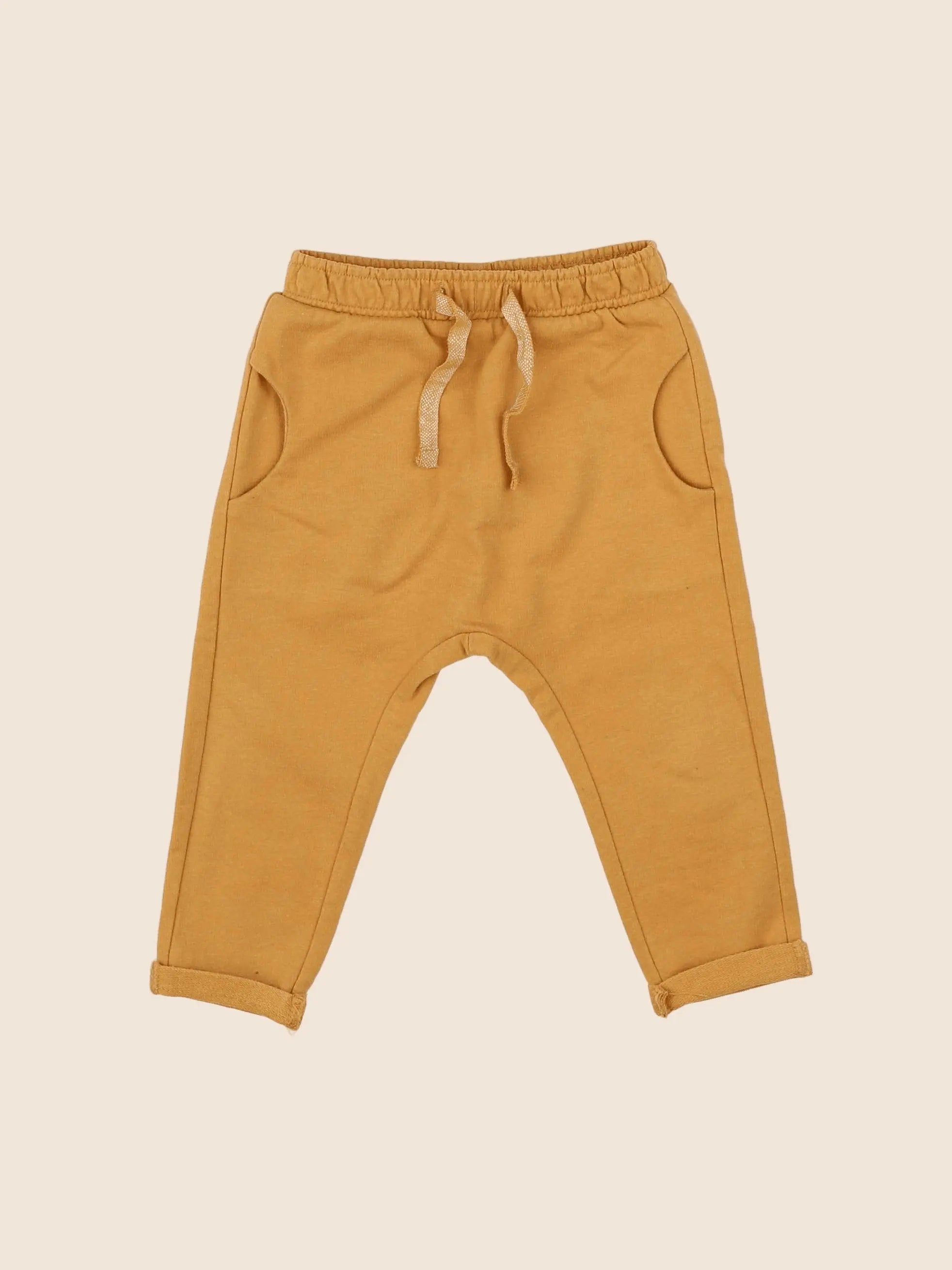 Vertbaudet - sarouel orange - 9 mois