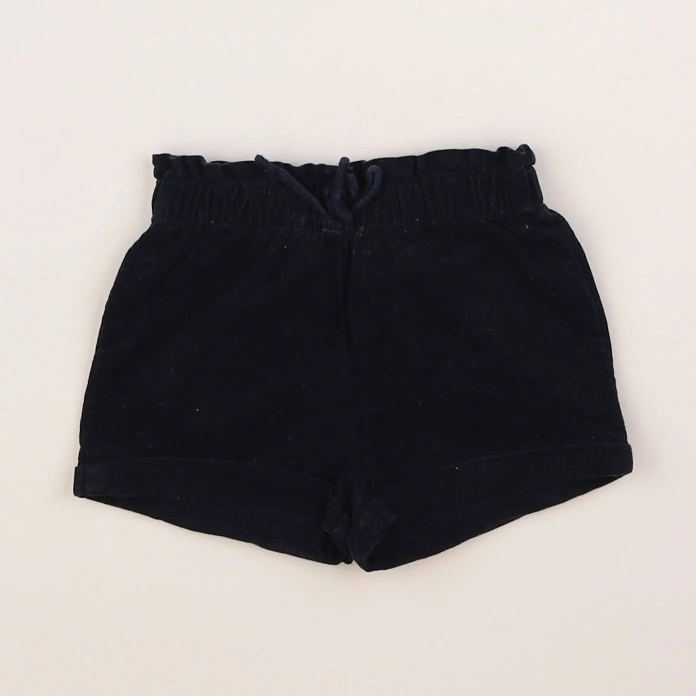 Vertbaudet - short bleu - 9 mois