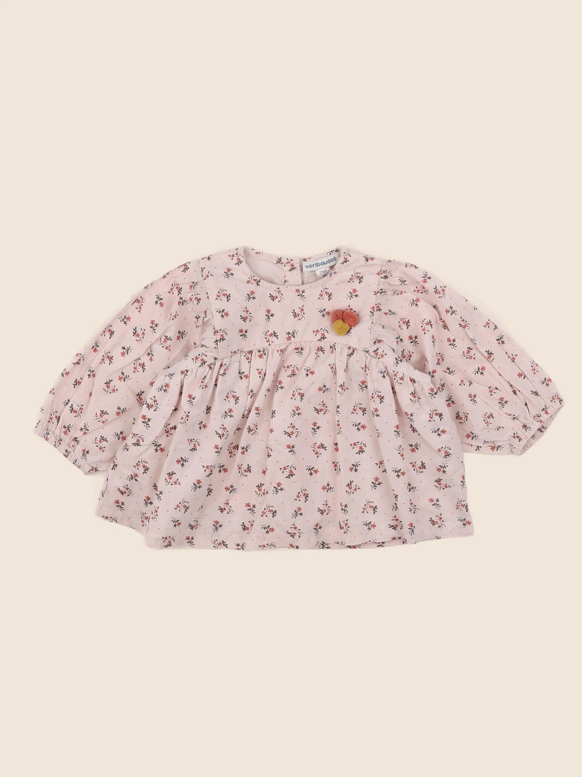 Vertbaudet - blouse rose - 9 mois