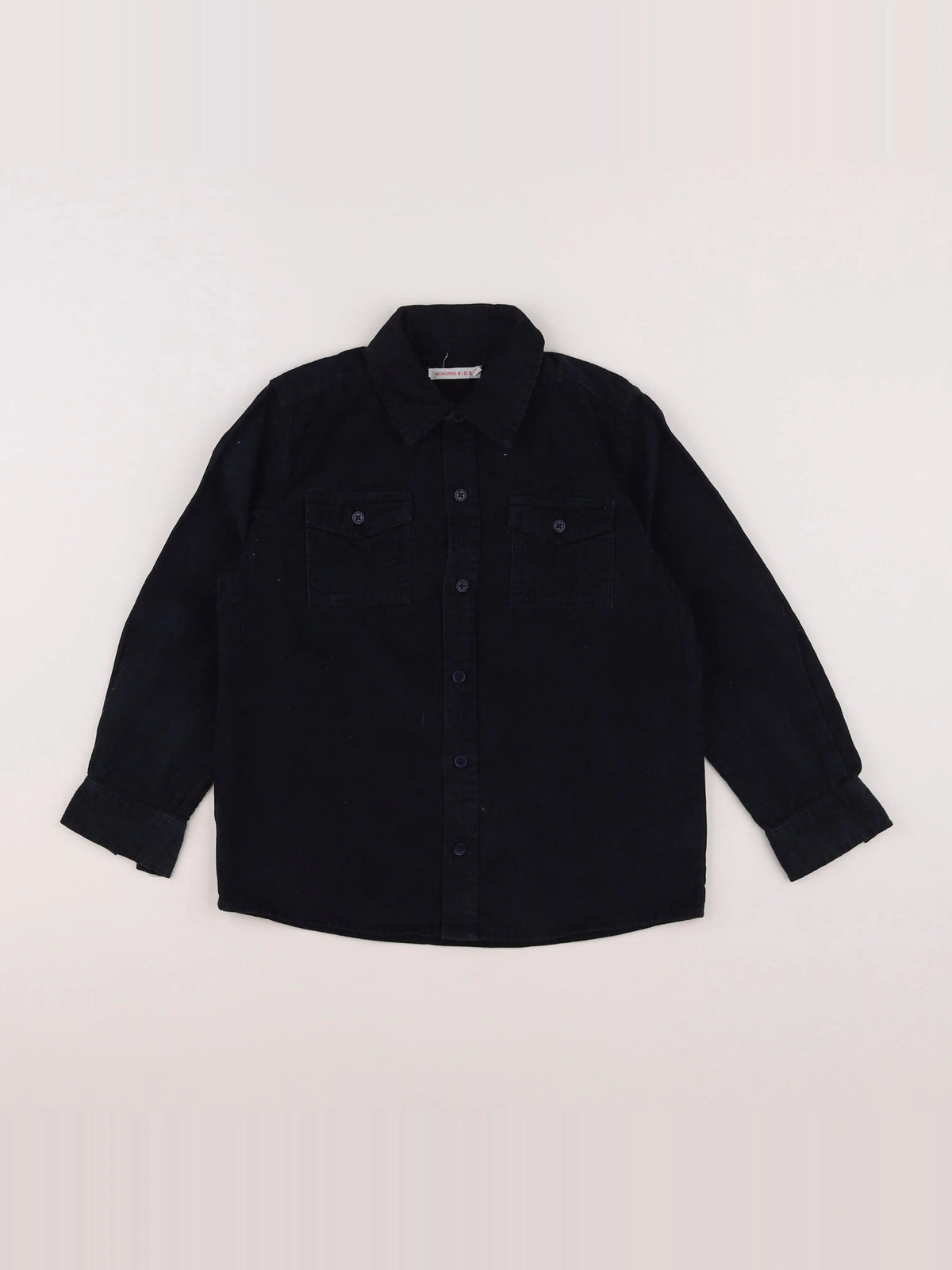 Monoprix - chemise bleu - 6 ans