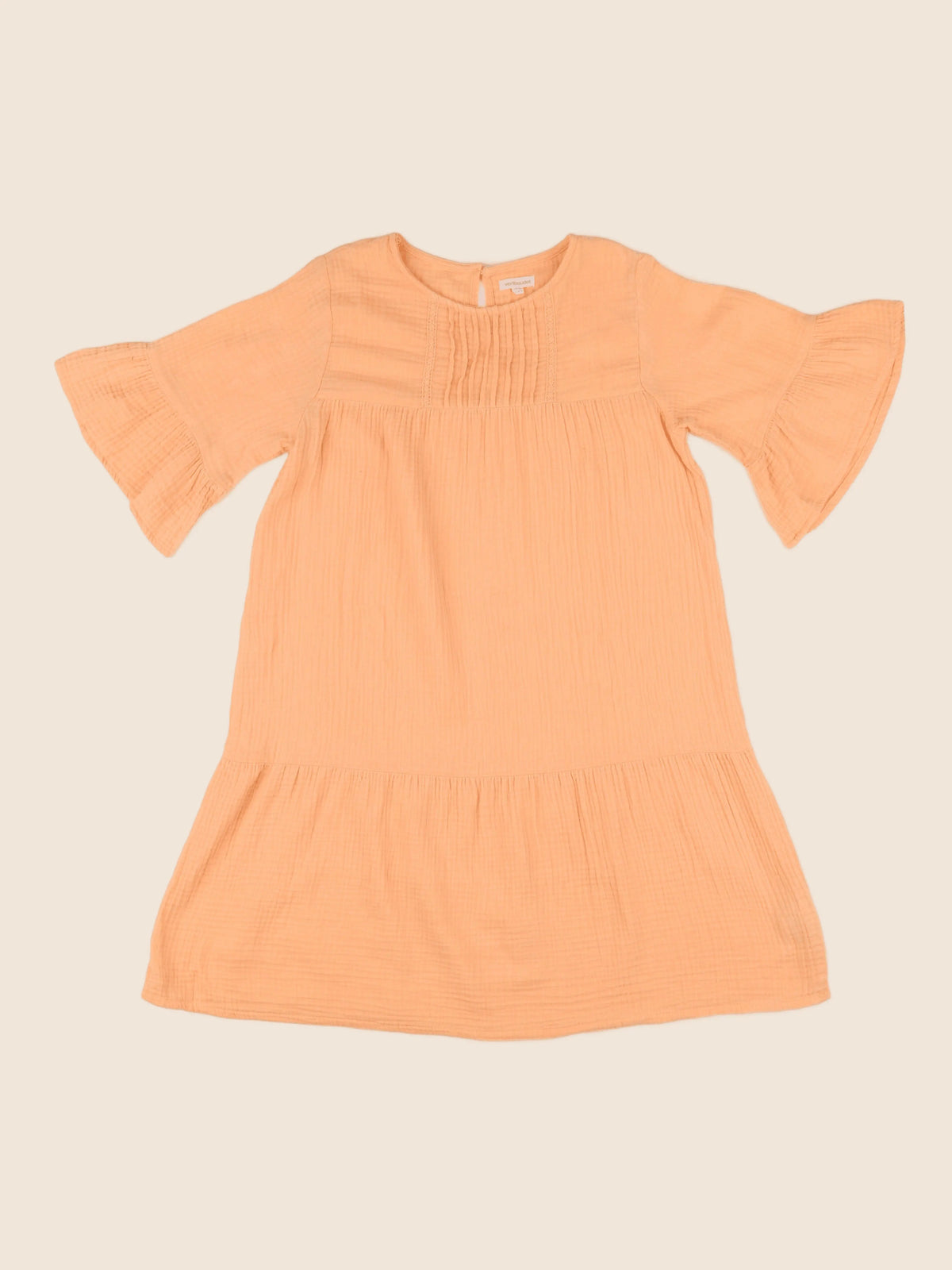 Vertbaudet - robe orange - 12 ans