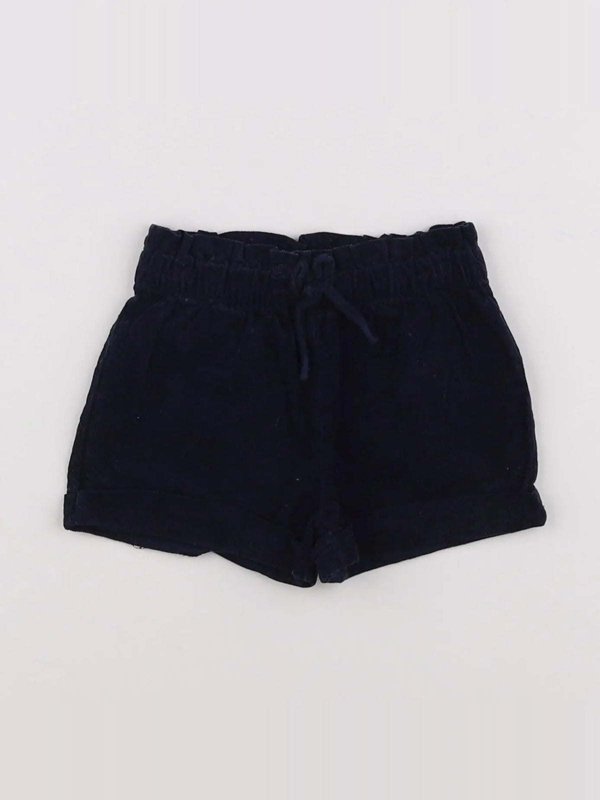 Vertbaudet - short bleu - 12 mois
