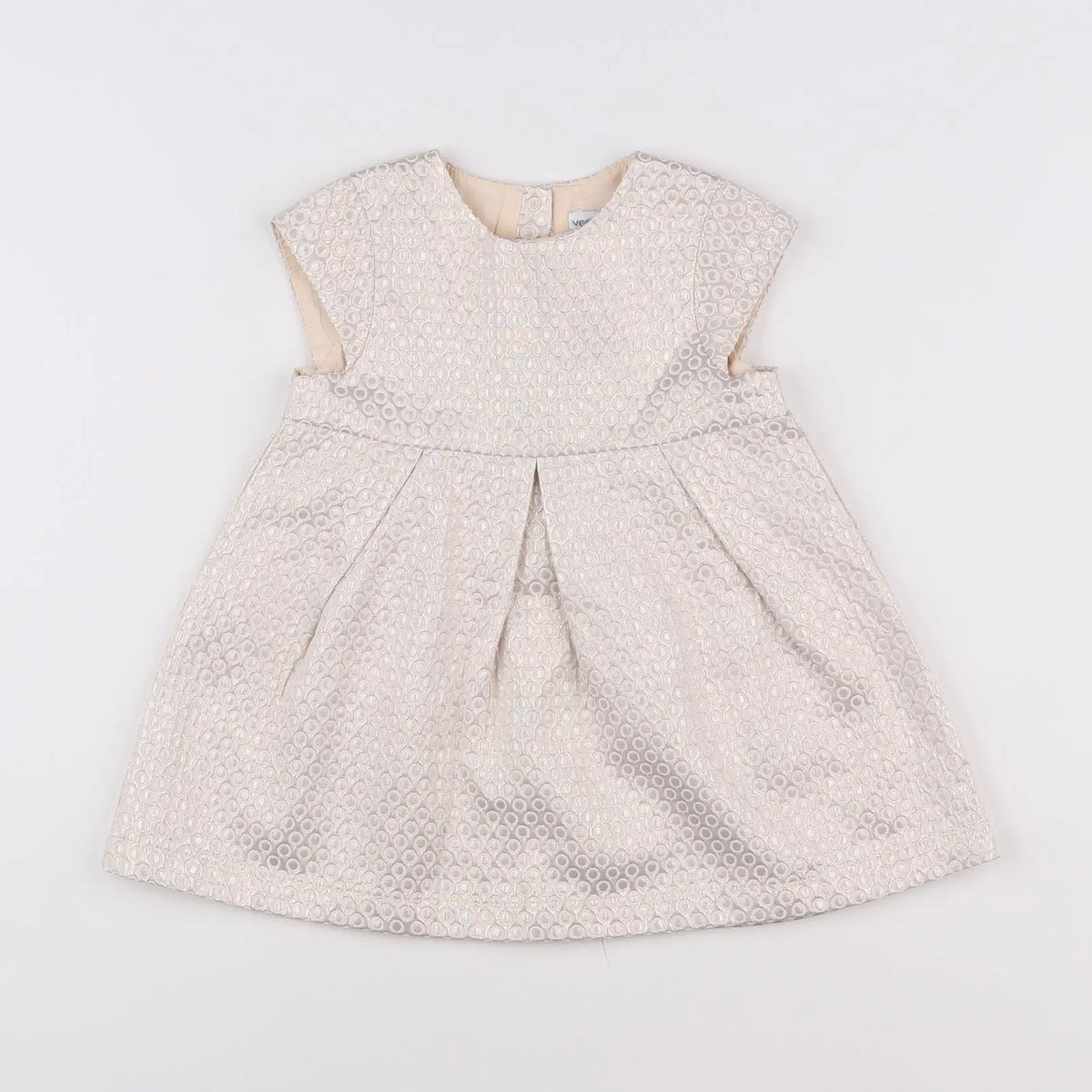 Vertbaudet - robe or - 2 ans