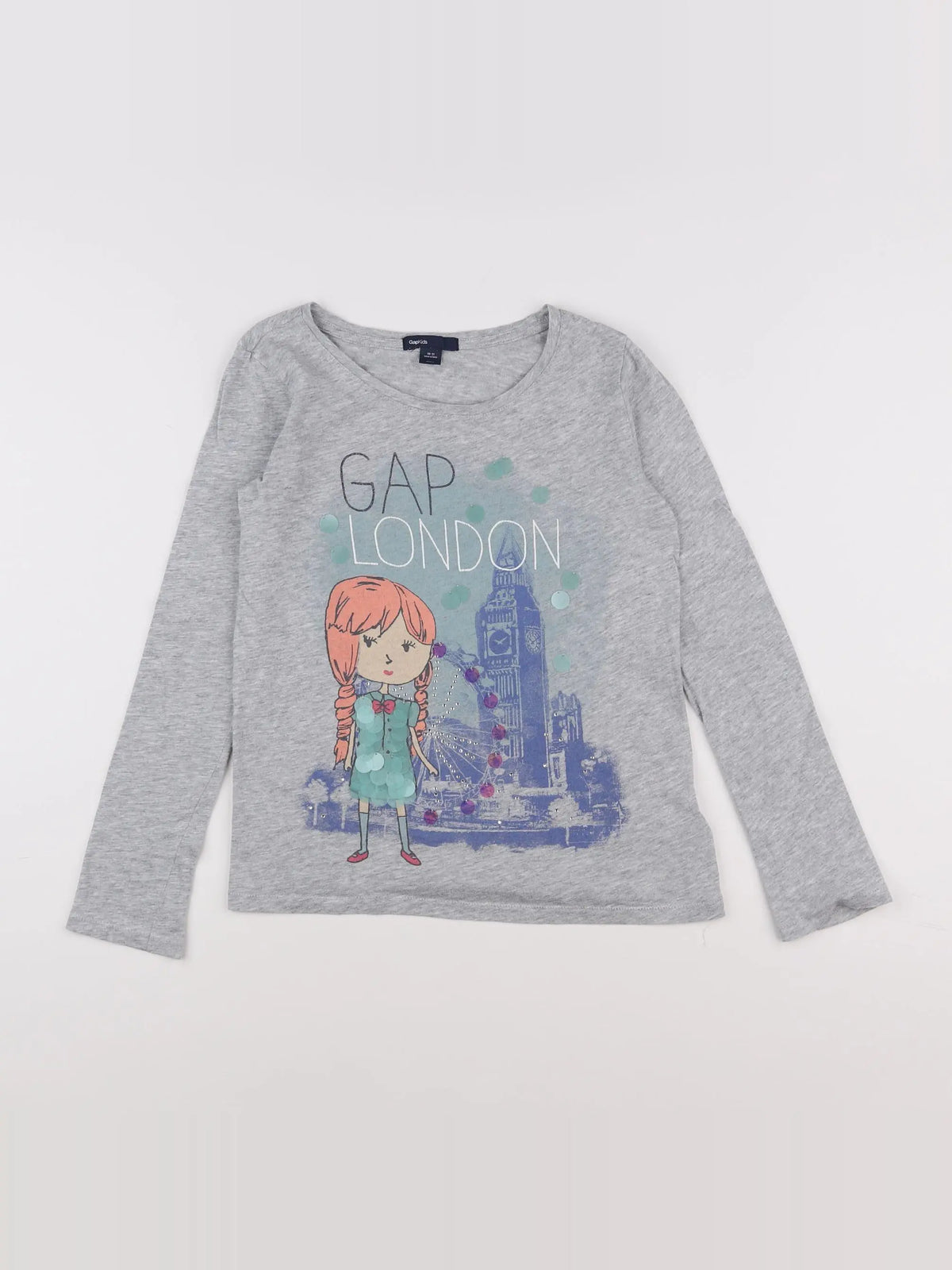 GAP - tee-shirt gris - 11 ans