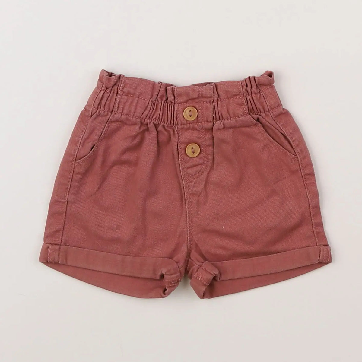 Vertbaudet - short rose - 6 mois