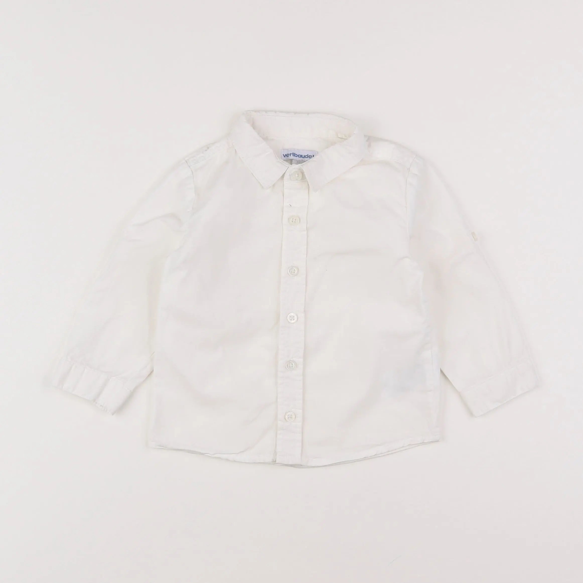 Vertbaudet - chemise blanc - 18 mois