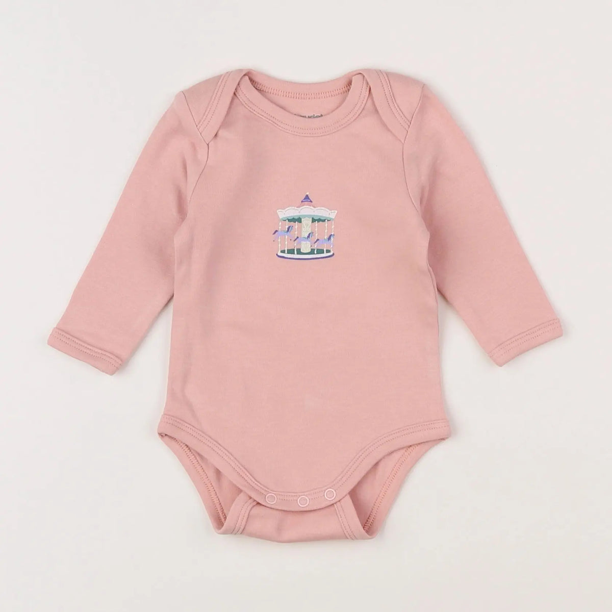 Vertbaudet - body rose - 3 mois
