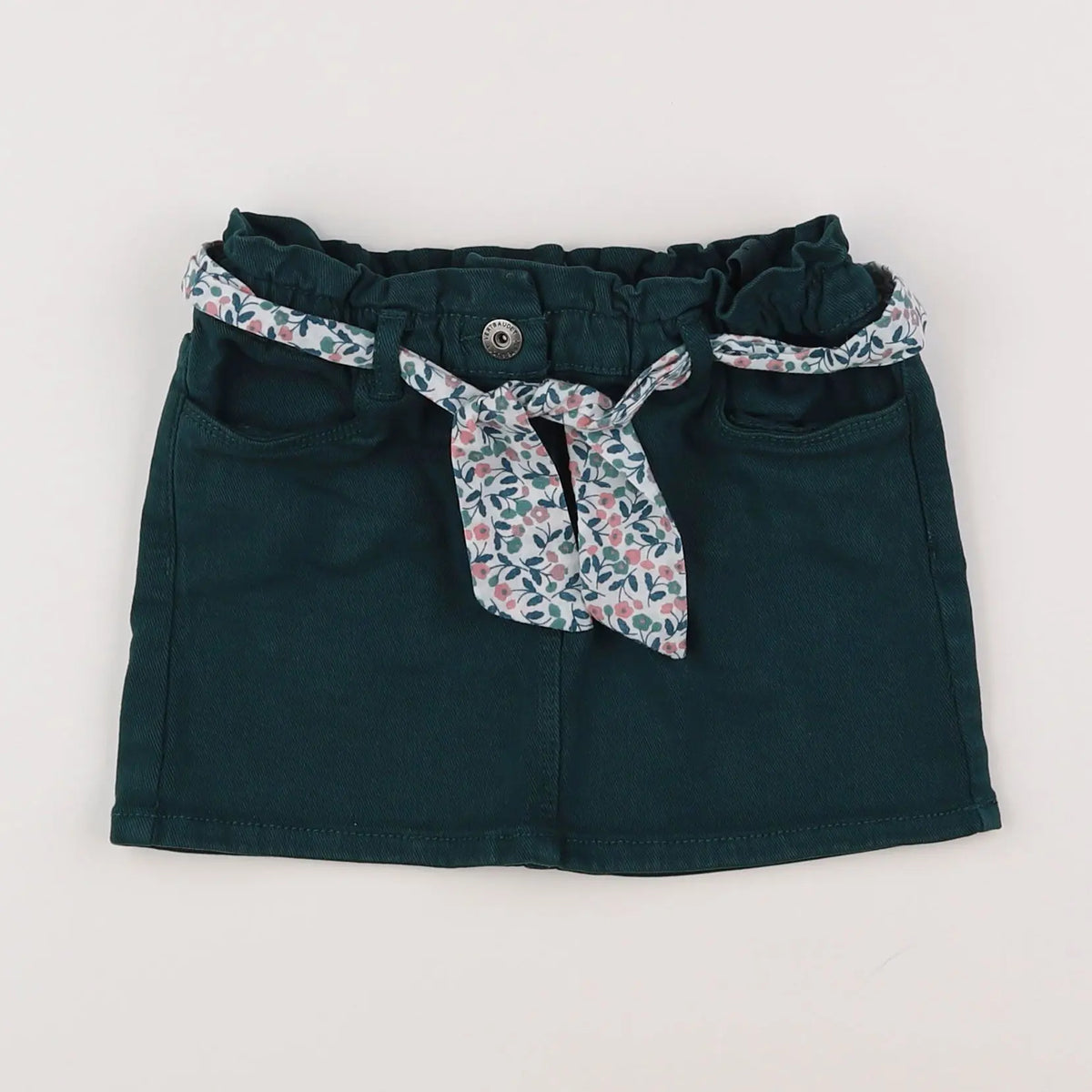 Vertbaudet - jupe vert - 4 ans