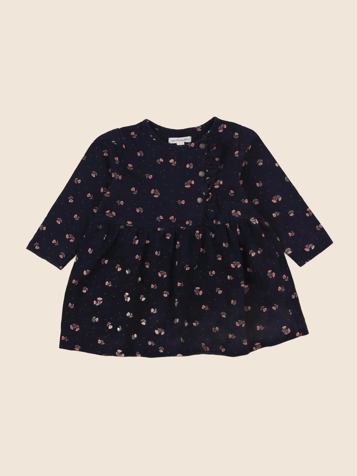 Vertbaudet - robe bleu - 18 mois