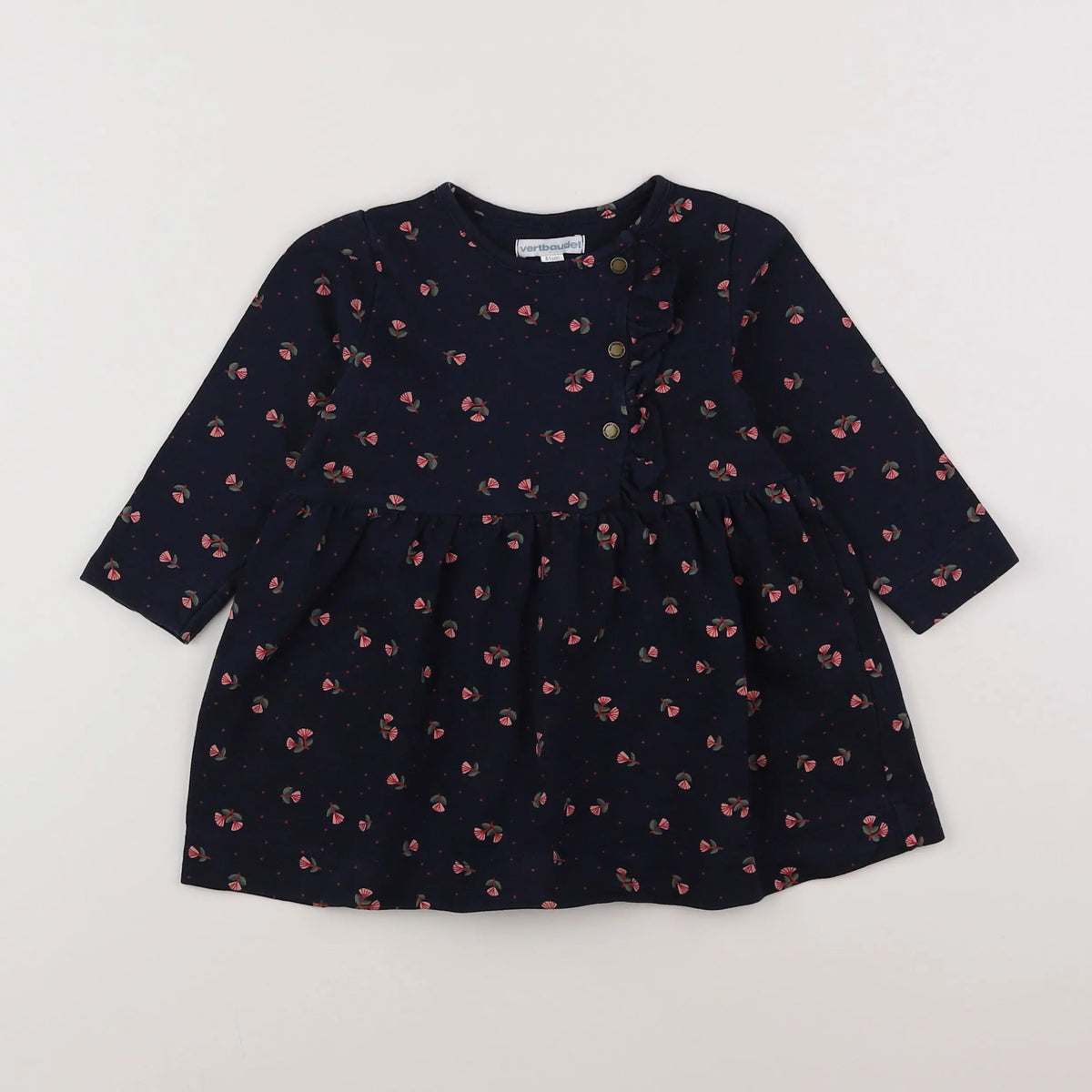 Vertbaudet - robe bleu - 18 mois