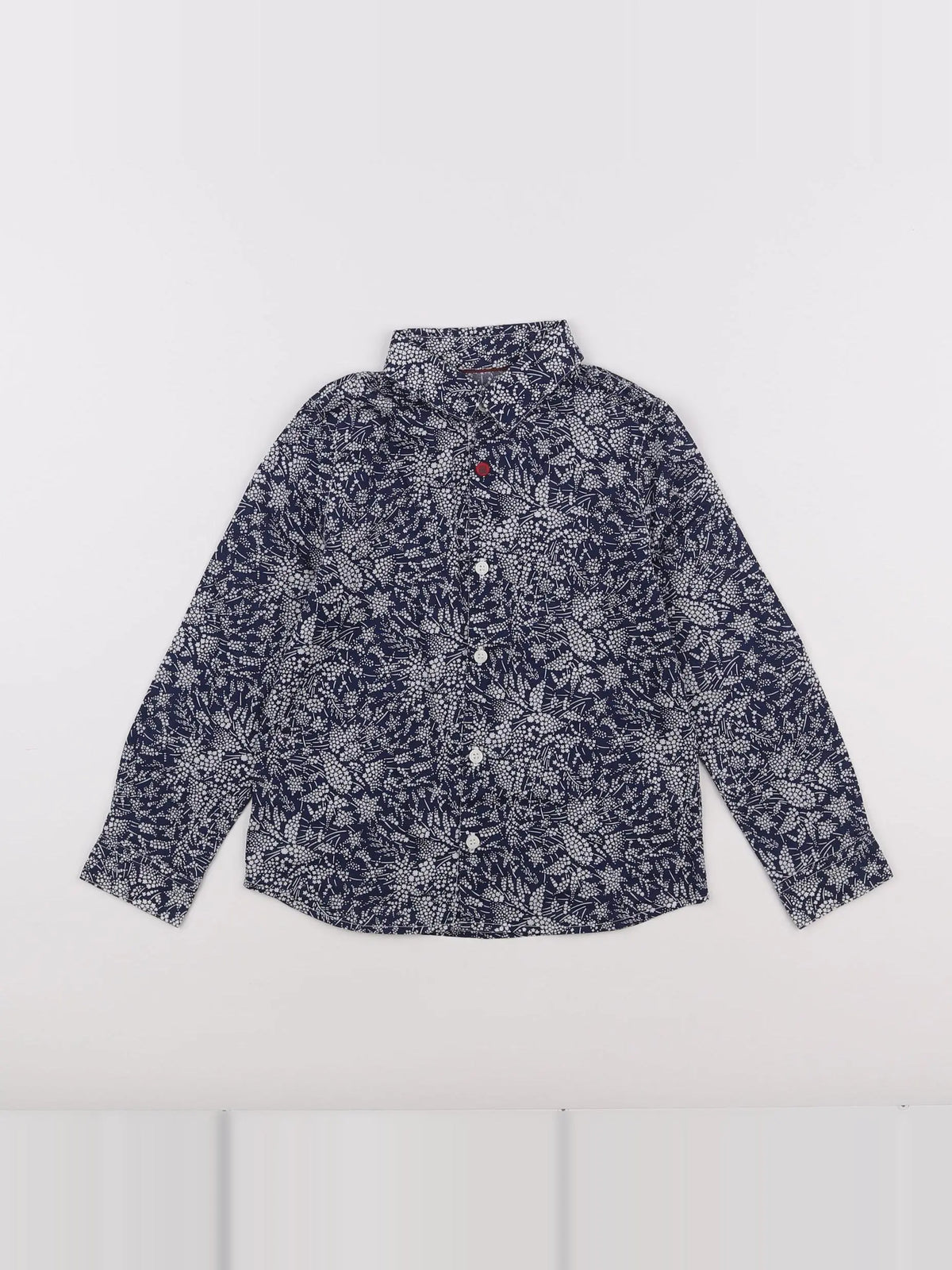 IKKS - chemise blanc, bleu - 5 ans
