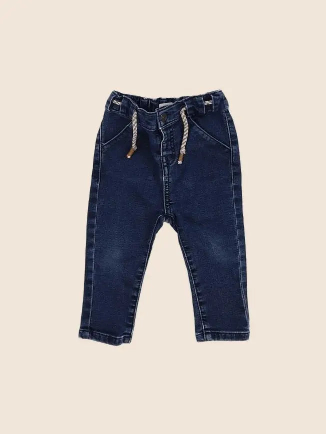 Vertbaudet - jean bleu - 9 mois