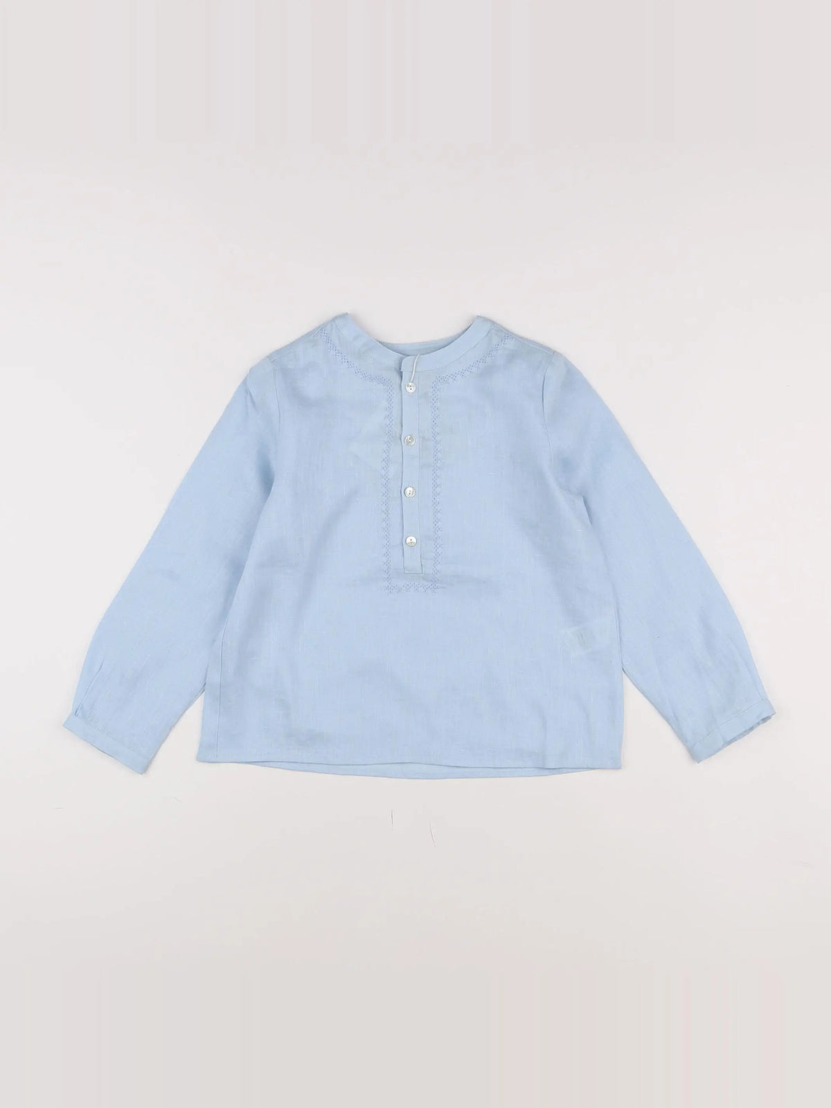 El Corte Inglés  - blouse bleu - 6 ans