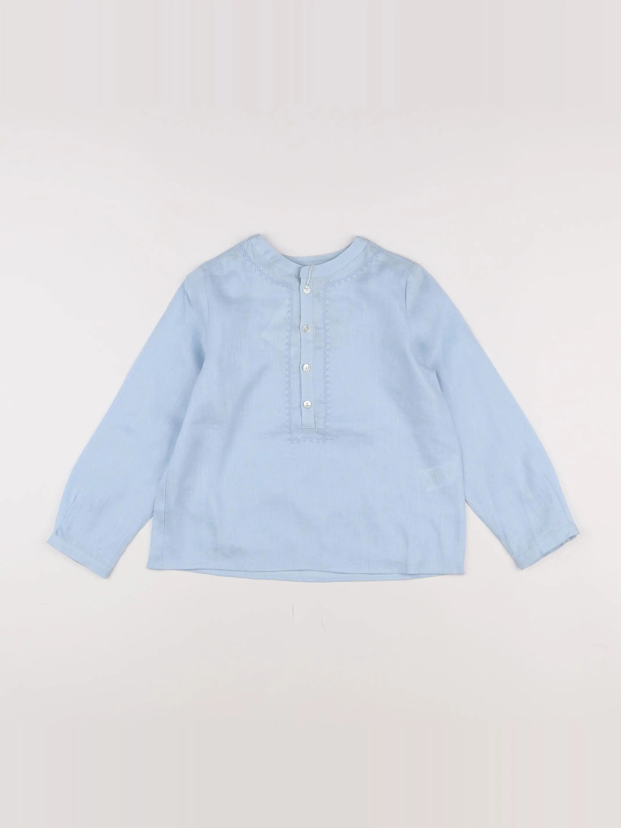 El Corte Inglés  - blouse bleu - 6 ans