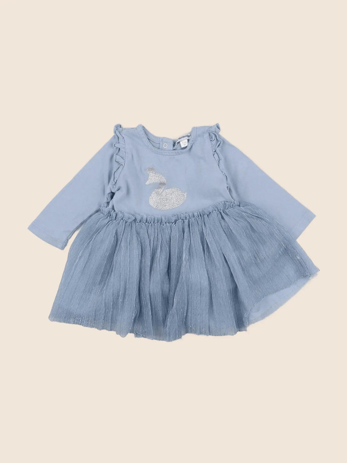 Vertbaudet - robe bleu - 9 mois
