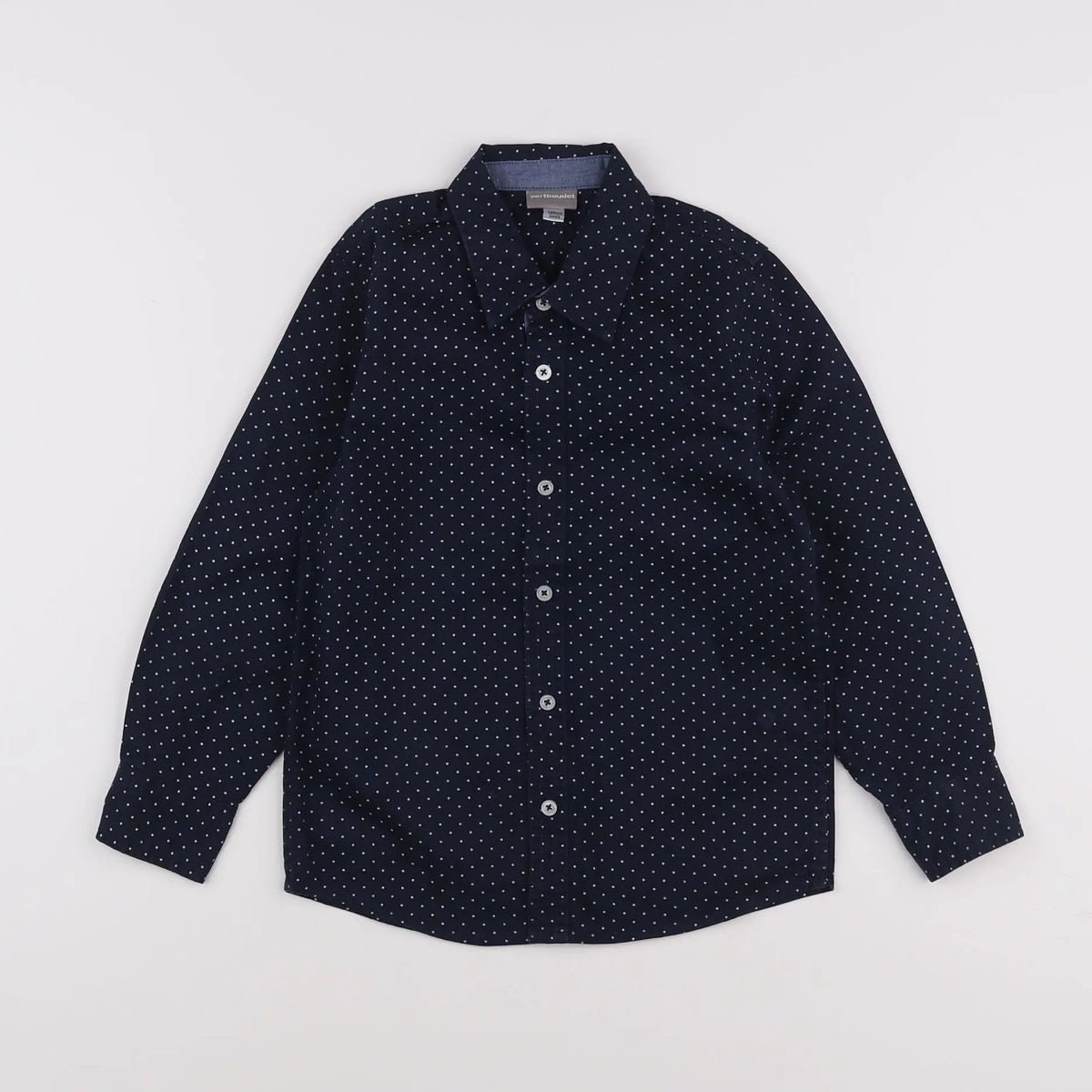 Vertbaudet - chemise bleu - 8 ans
