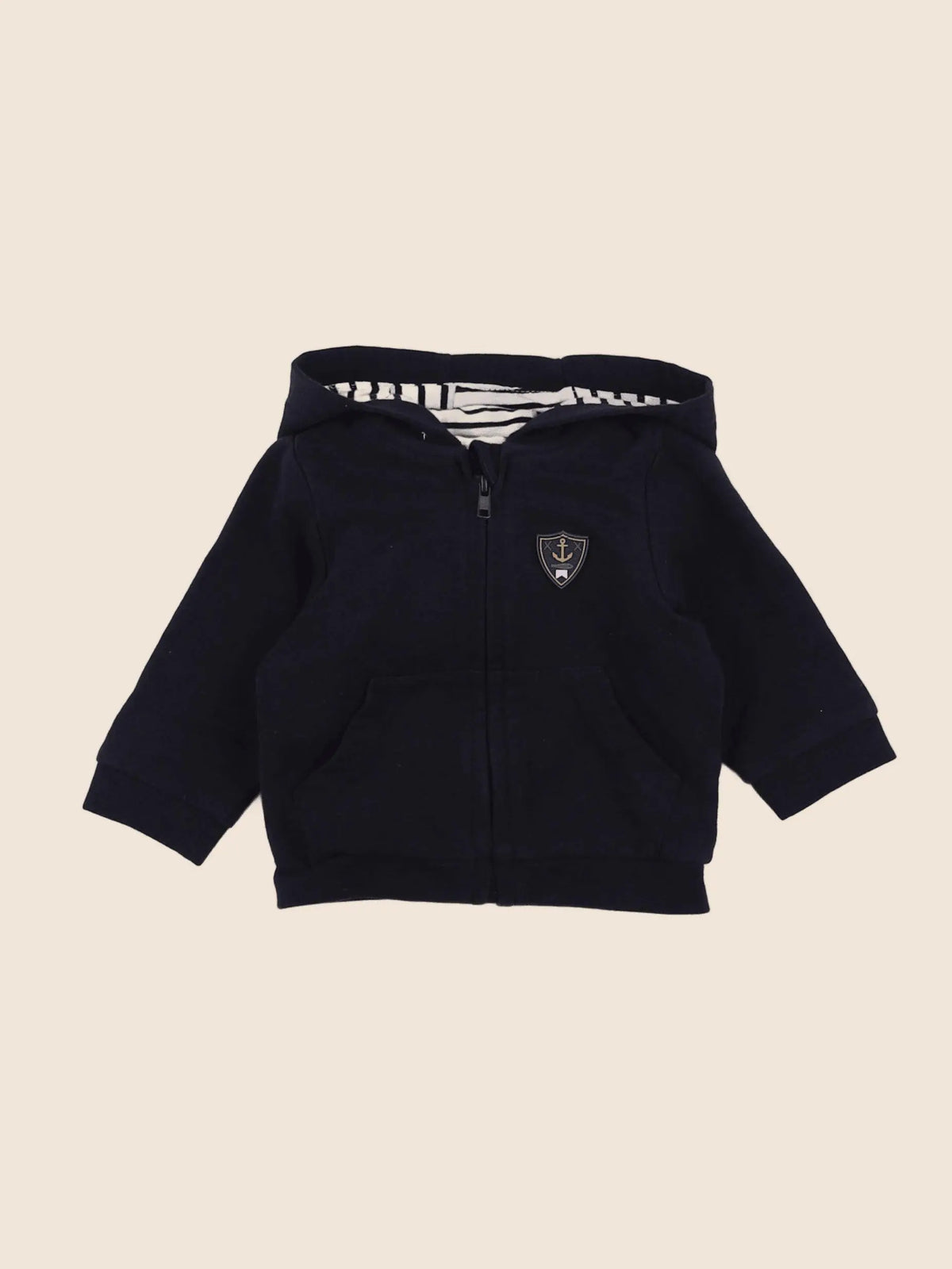 Vertbaudet - sweat bleu - 3 mois