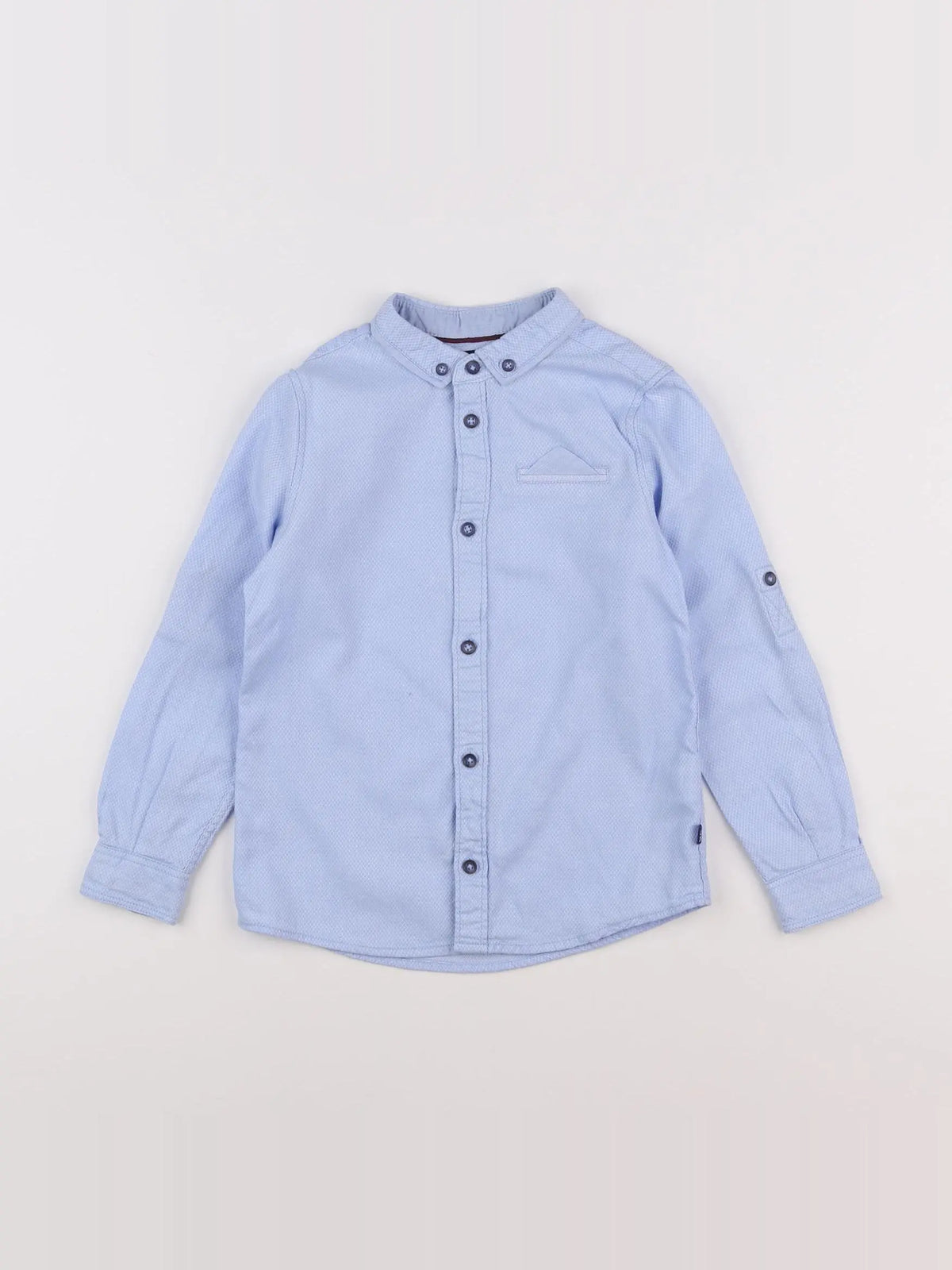 Okaidi - chemise bleu - 6 ans
