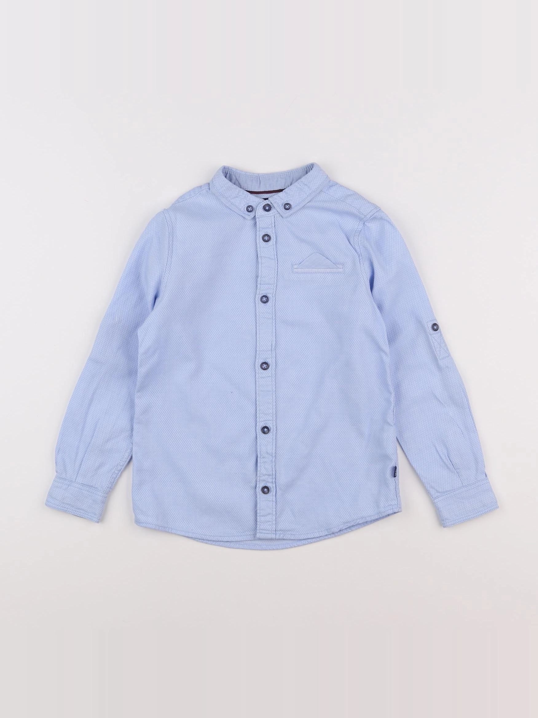 Okaidi - chemise bleu - 6 ans