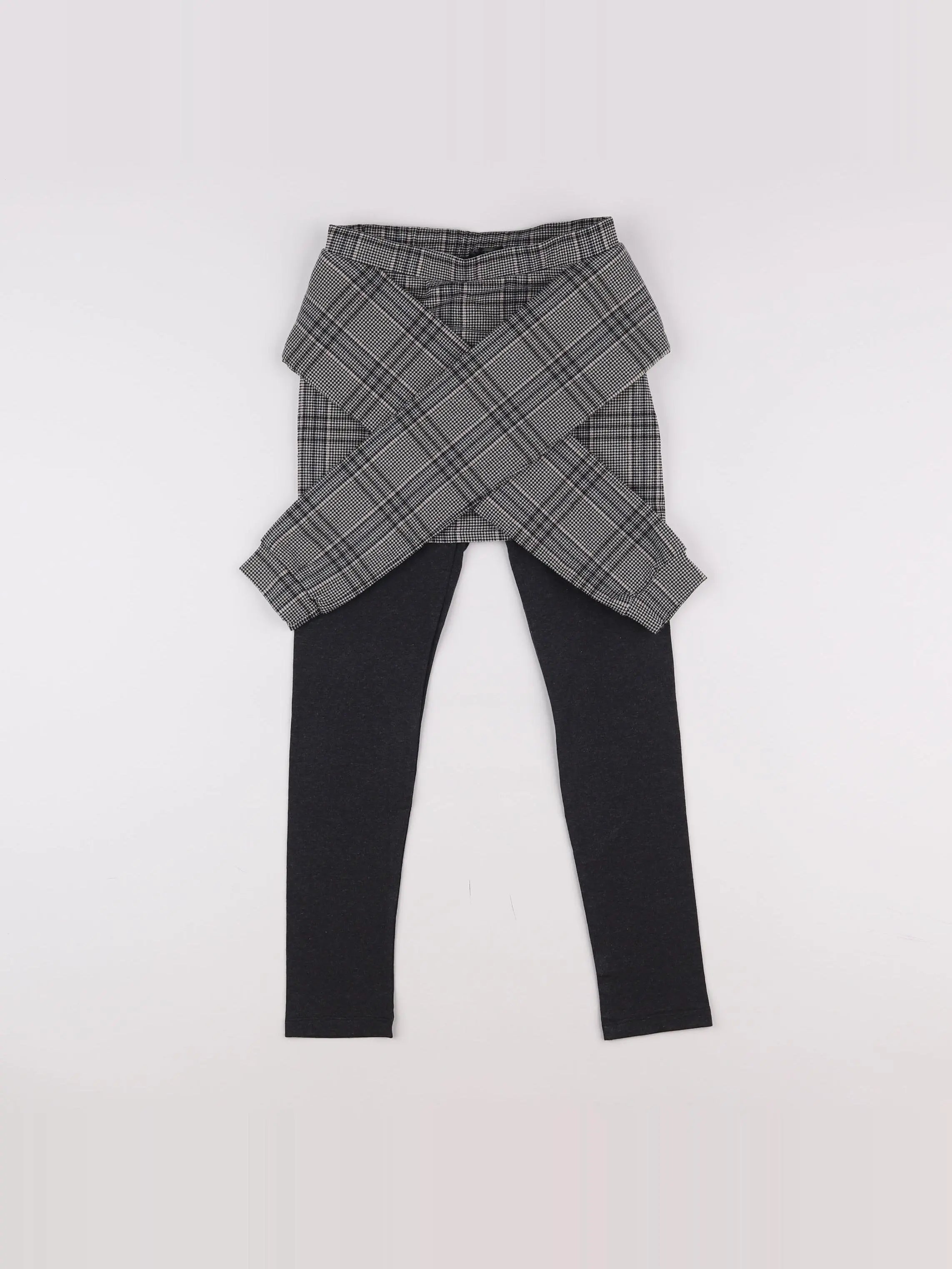 IKKS - pantalon noir, gris - 8 ans