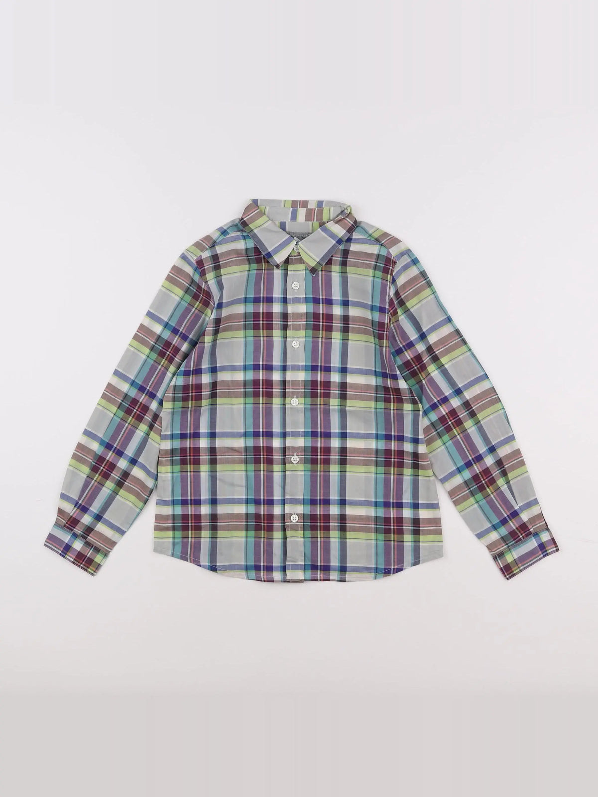Bonpoint - chemise multicolore - 8 ans