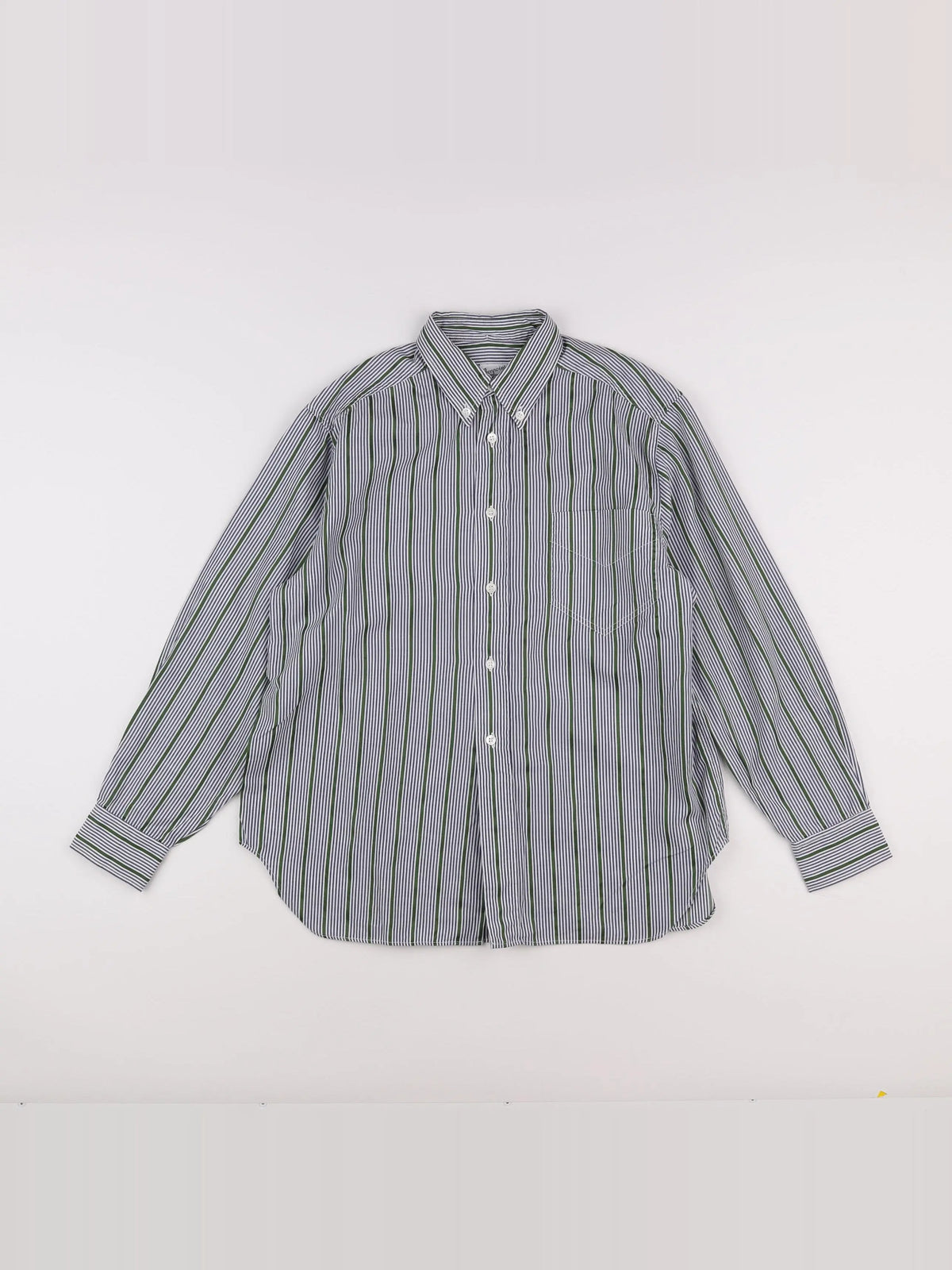 Bonpoint - chemise bleu, vert - 12 ans