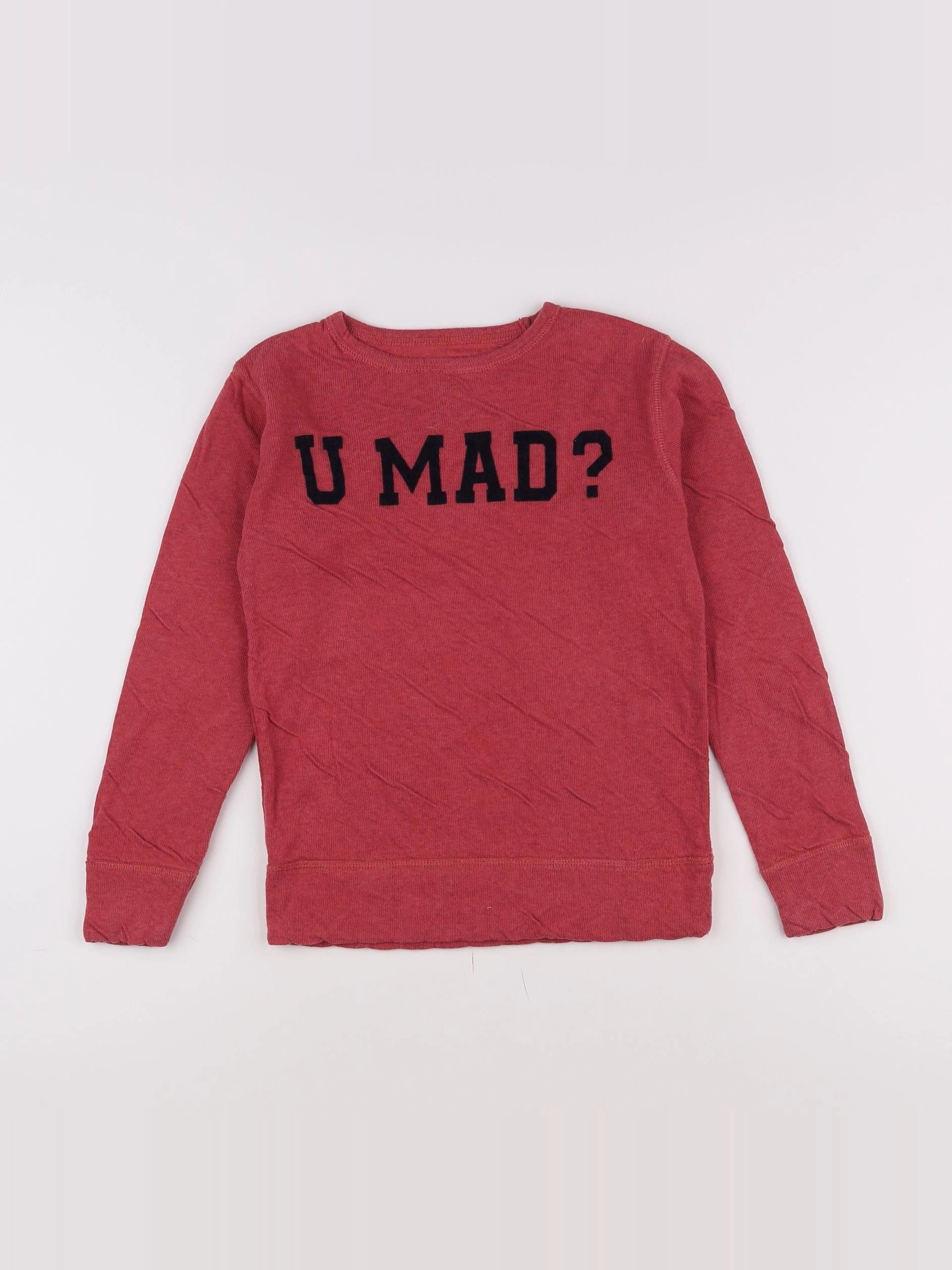 Bellerose - pull rouge - 8 ans