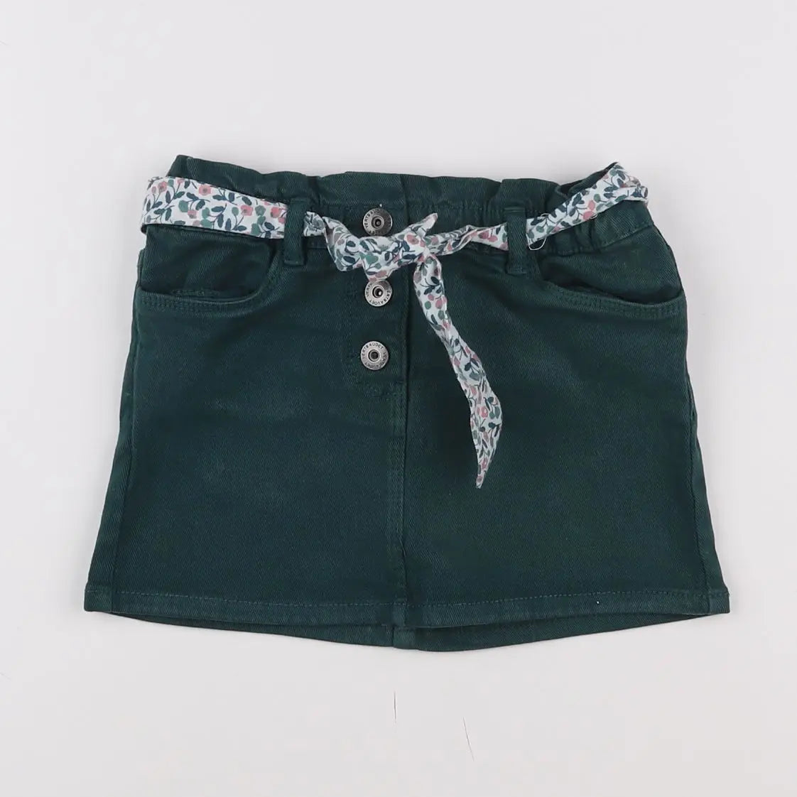 Vertbaudet - jupe vert - 4 ans