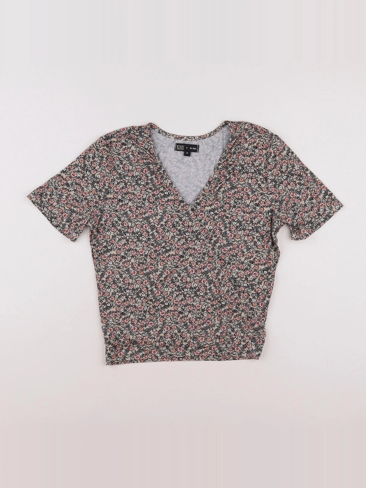 IKKS - blouse rose - 14 ans