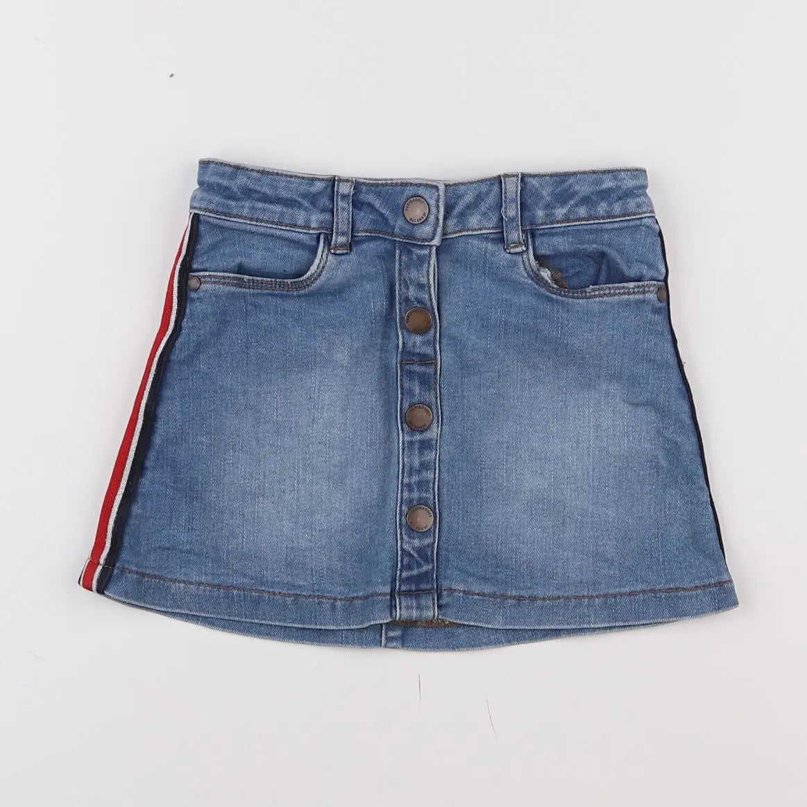 Vertbaudet - jupe bleu - 4 ans