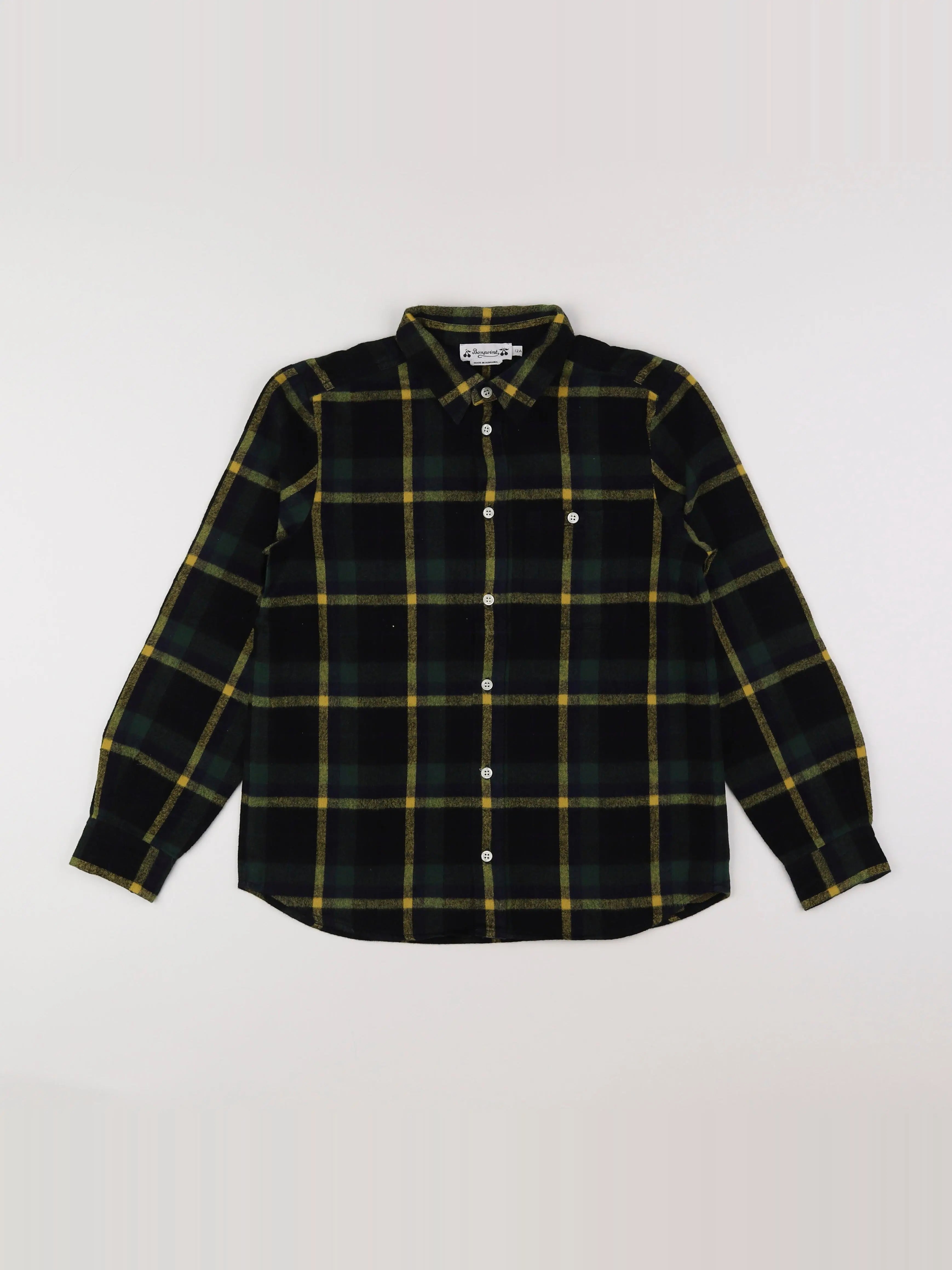 Bonpoint - chemise noir - 12 ans