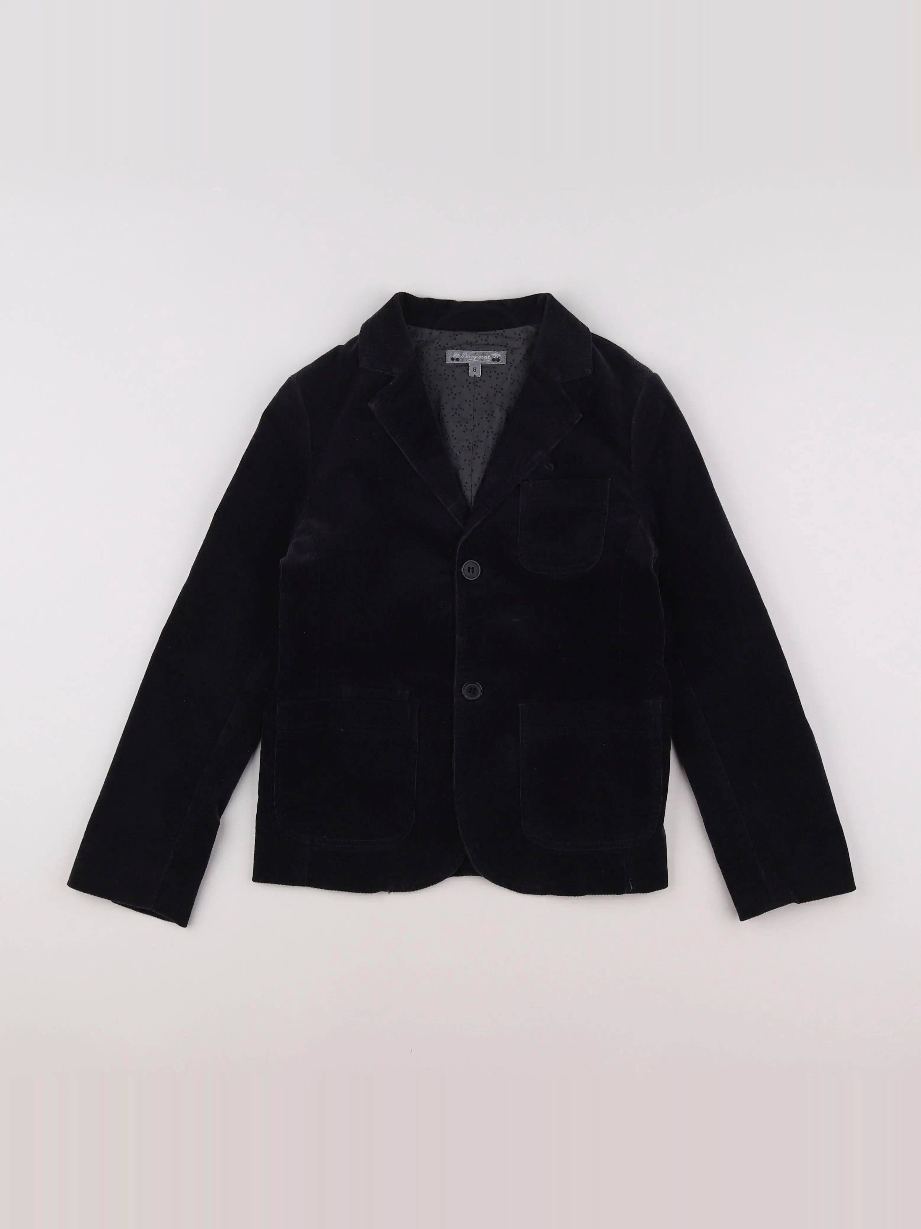 Bonpoint - veste noir - 8 ans