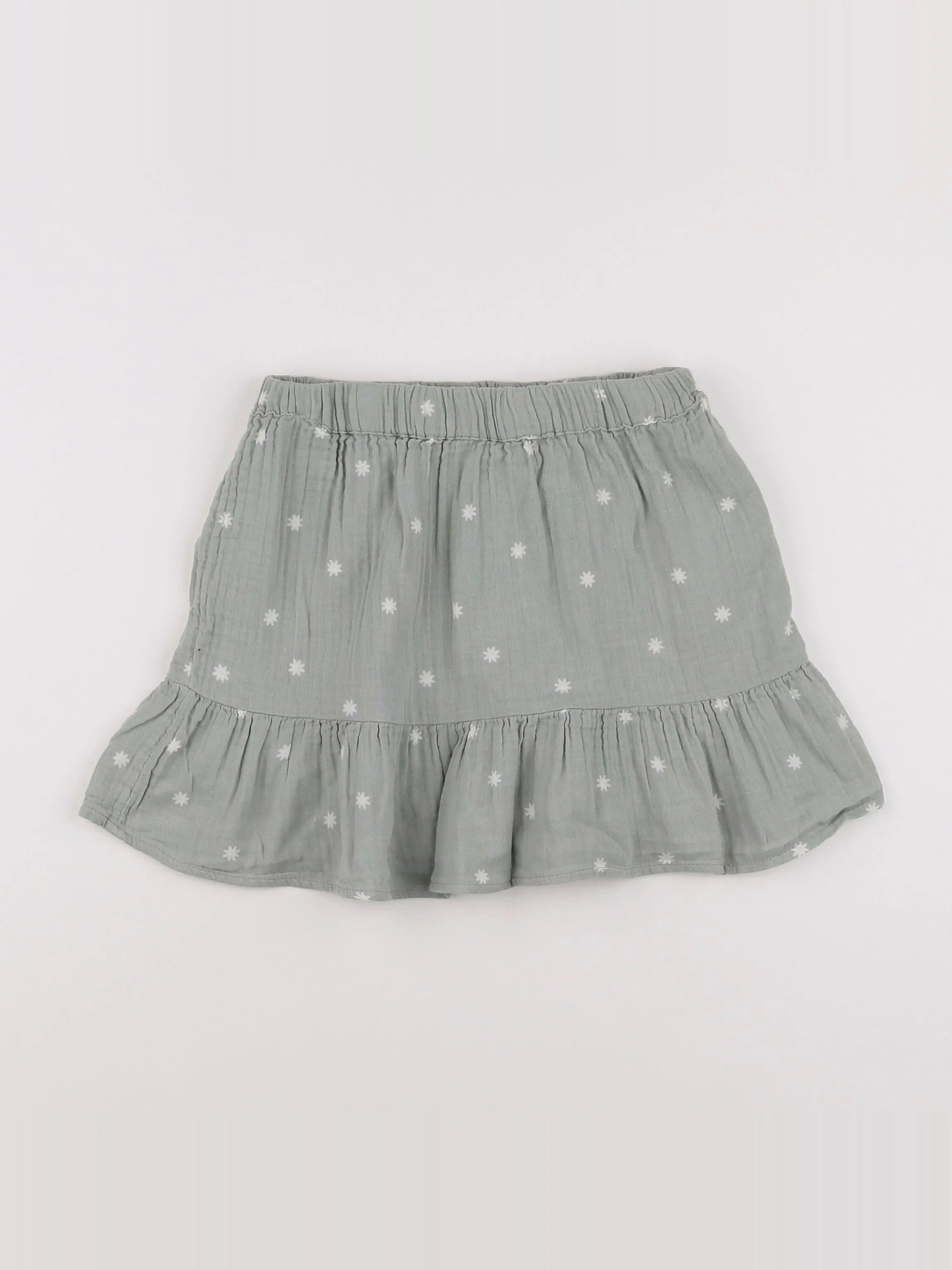 Vertbaudet - jupe vert - 9 ans