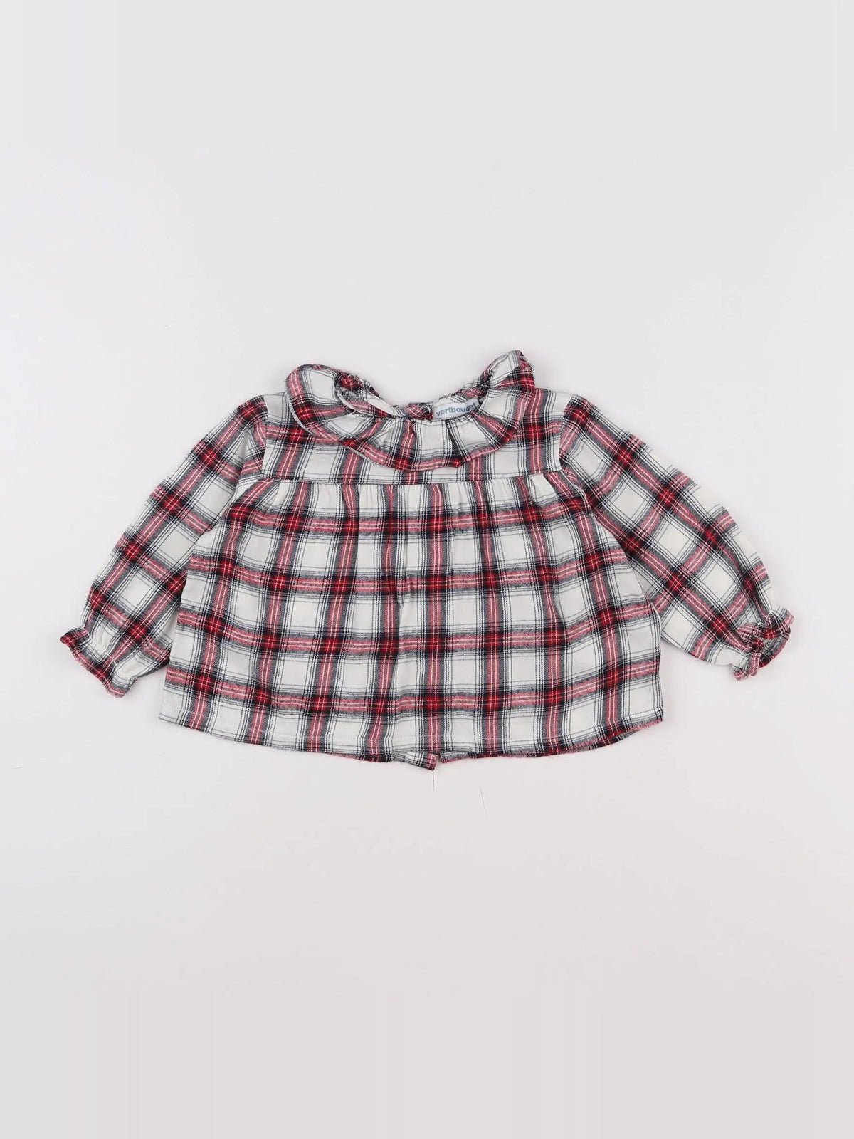 Vertbaudet - blouse multicolore - 12 mois