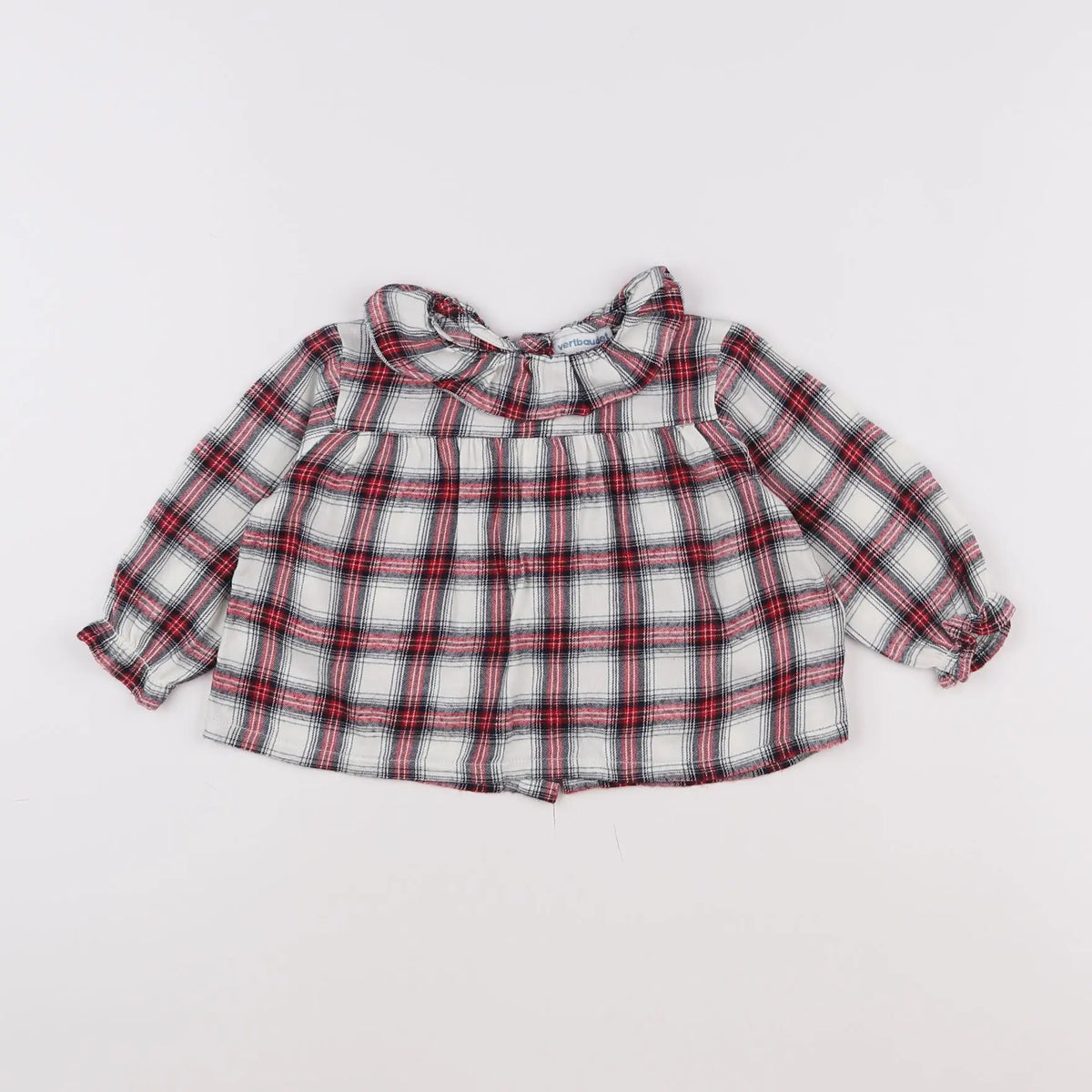 Vertbaudet - blouse multicolore - 12 mois