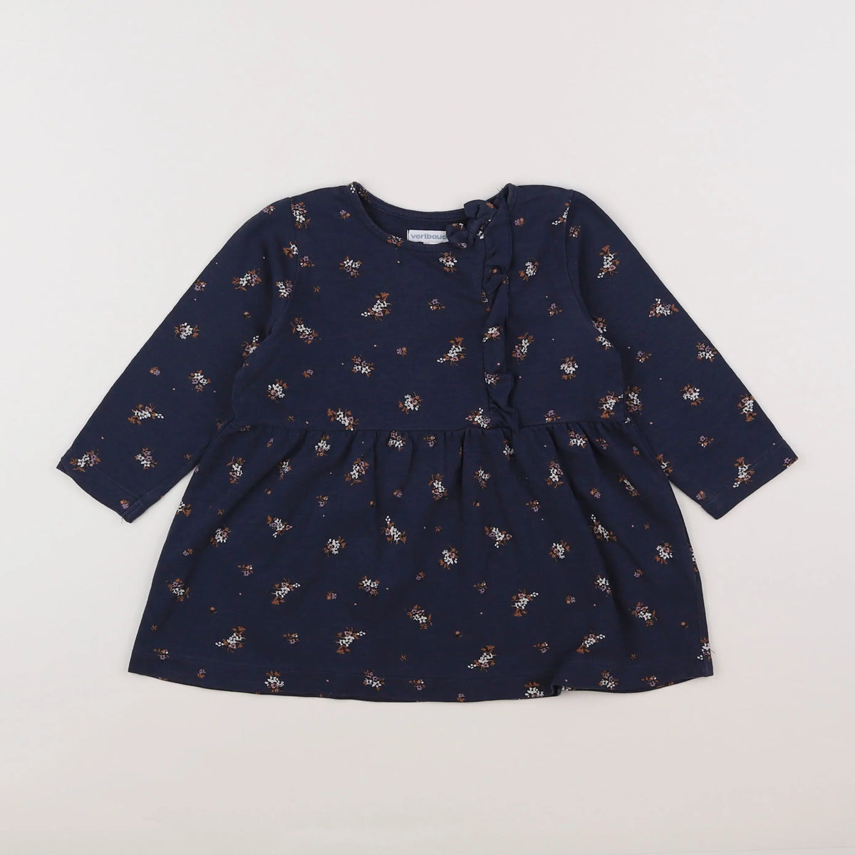 Vertbaudet - robe bleu - 2 ans