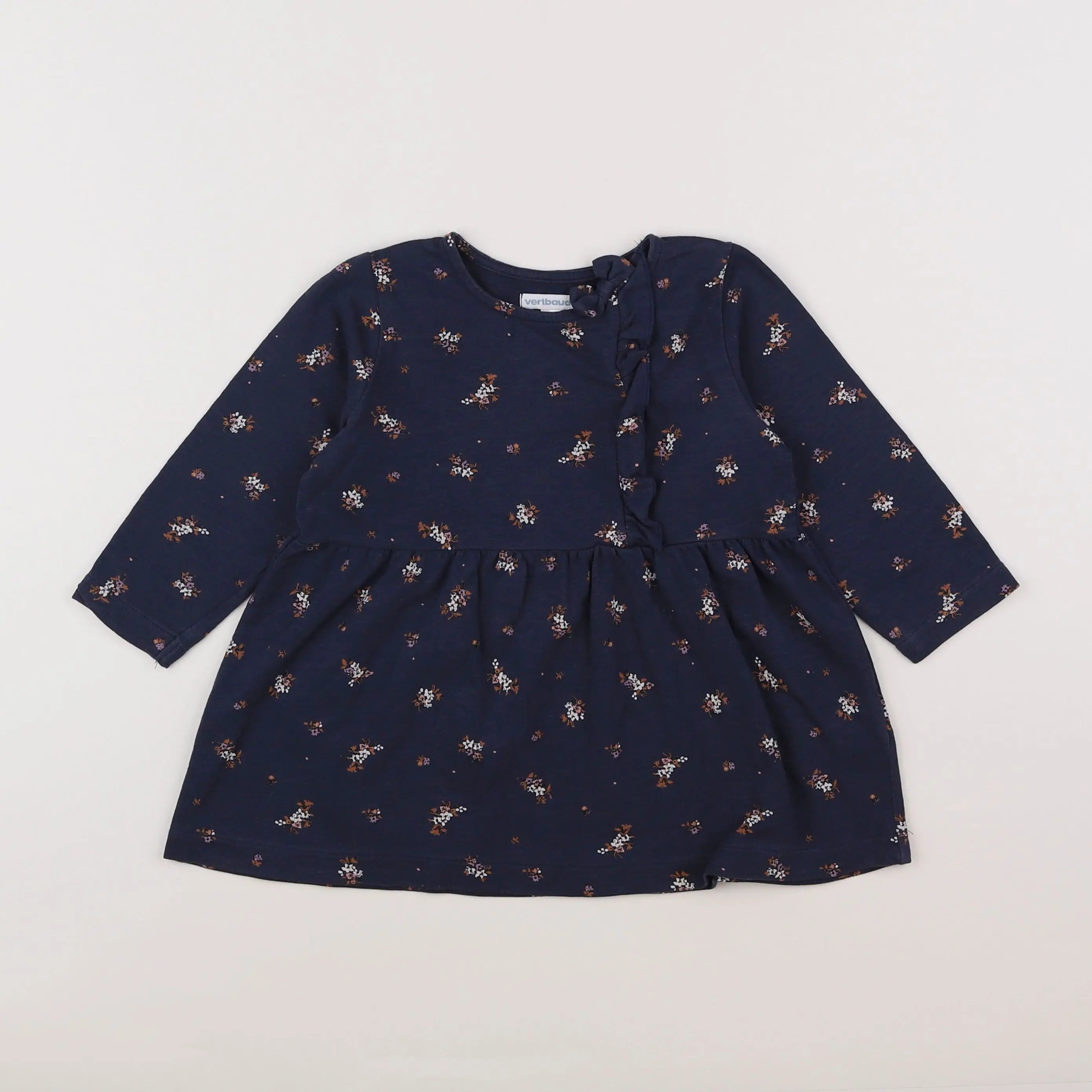 Vertbaudet - robe bleu - 2 ans