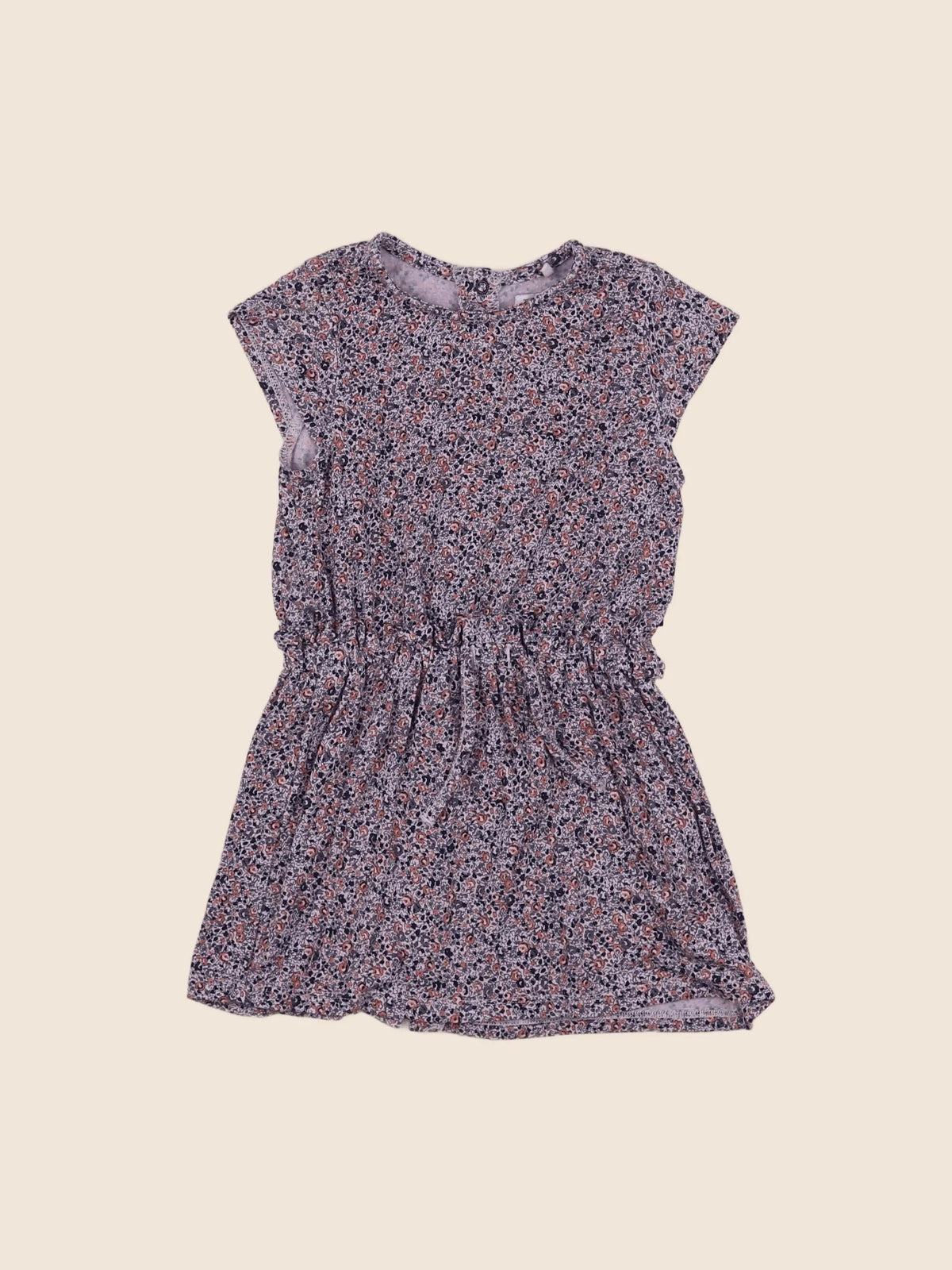 IKKS - robe gris, orange - 2 ans