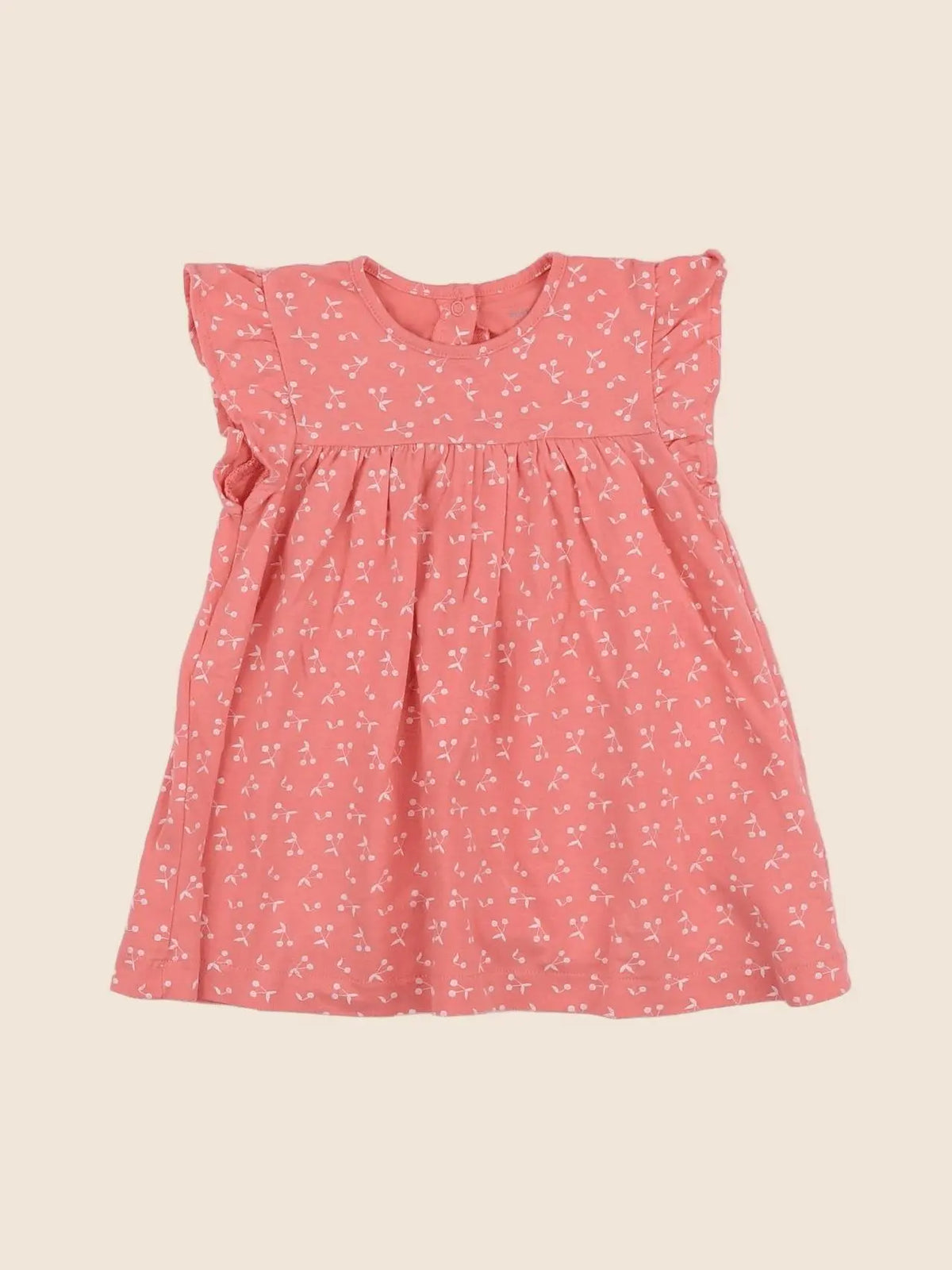 Vertbaudet - robe rose - 12 mois